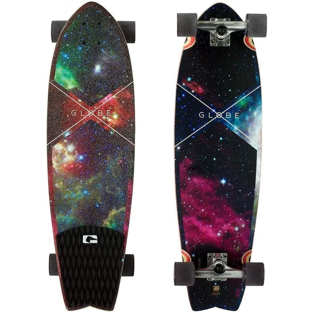 Globe Skateboard Cruiser Complete Chromantic Galaxy Space 9.5" x 33"