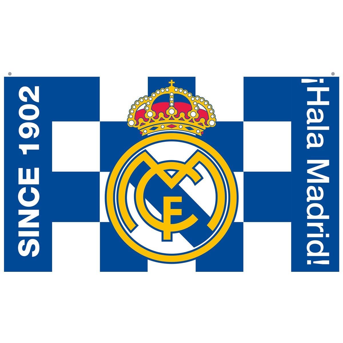 Real Madrid C.F. Flag BW