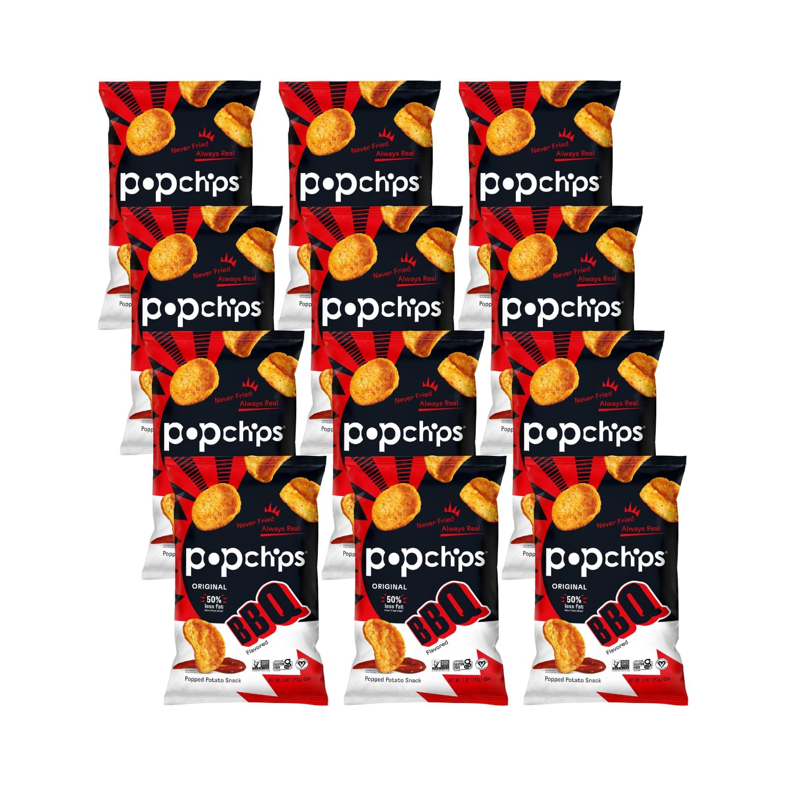 Popchip - Potato Chips Bbq 5 Oz. 180756