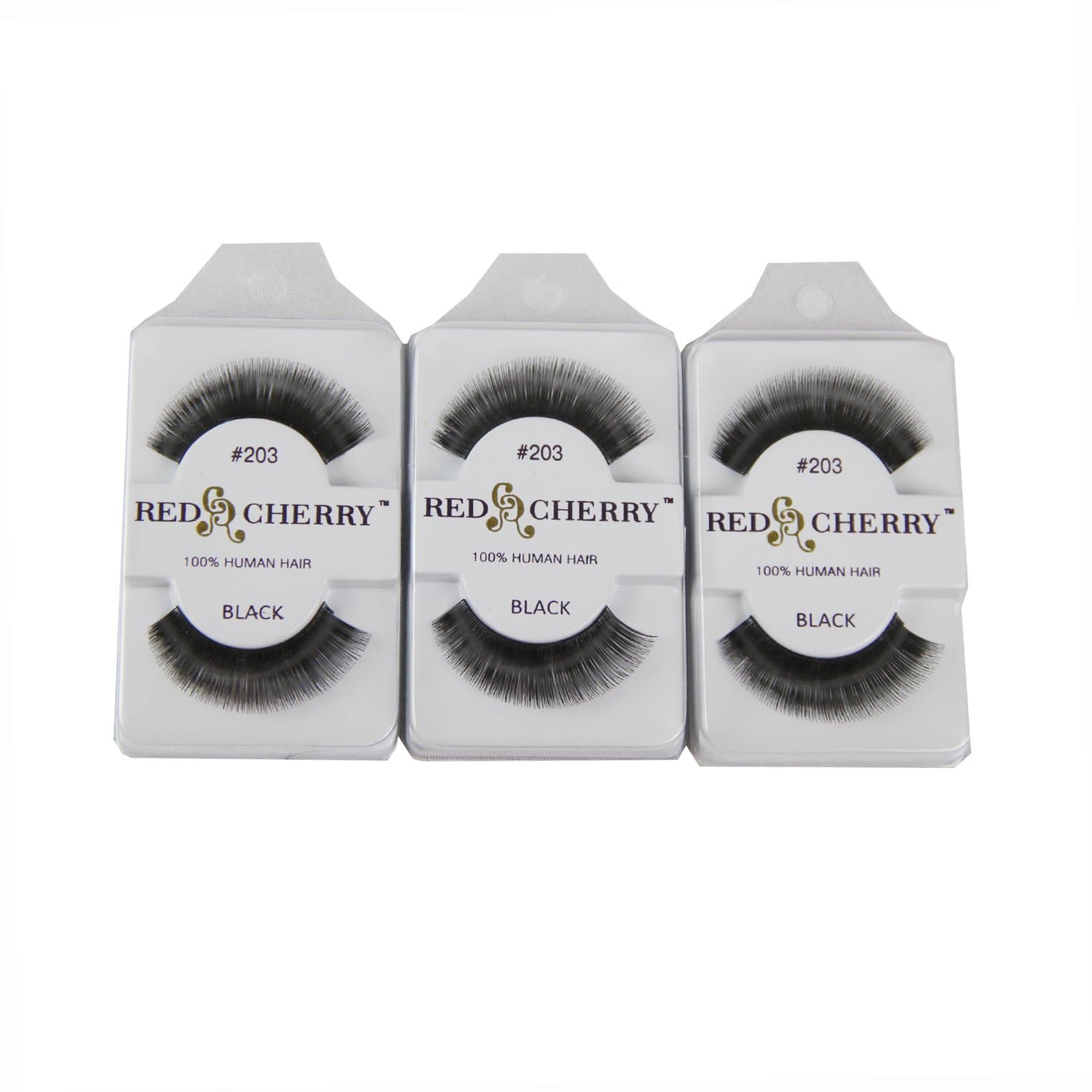 Red Cherry False Eyelashes #203 (Pack of 3)