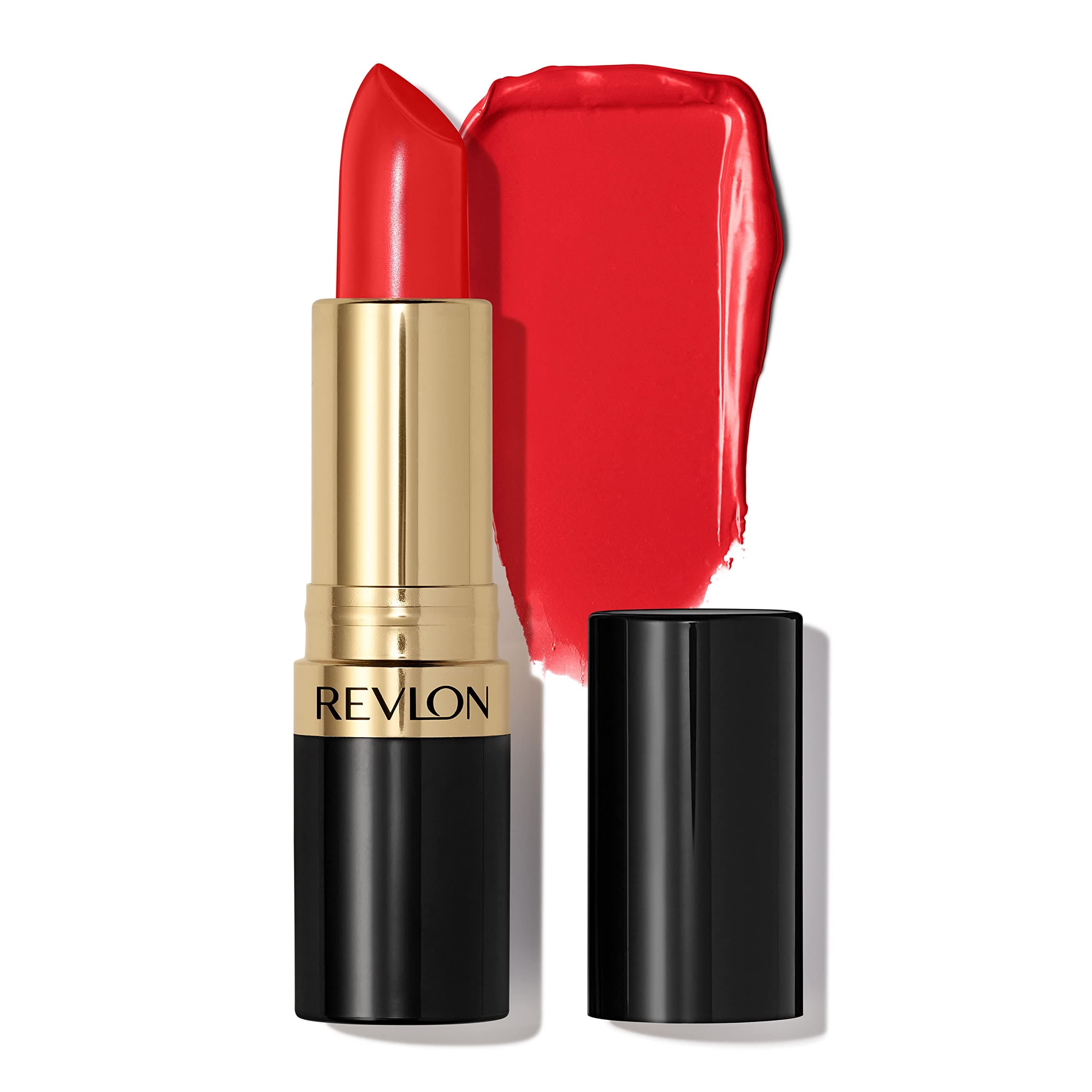 Revlon Super Lustrous Lipstick, Creamy Formula For Soft, Fuller-Looking Lips, Moisturized Feel, 720 Fire & Ice, 0.15 oz