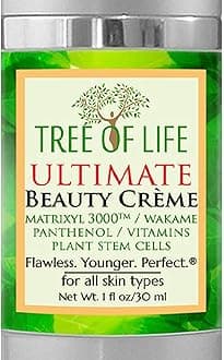 Tree of Life Beauty Moisturizer, Hydrating, Firmer and Smoother Skin Non Greasy - Luxe Ultra-Rich Polypeptide Face Cream 1 Fl Oz
