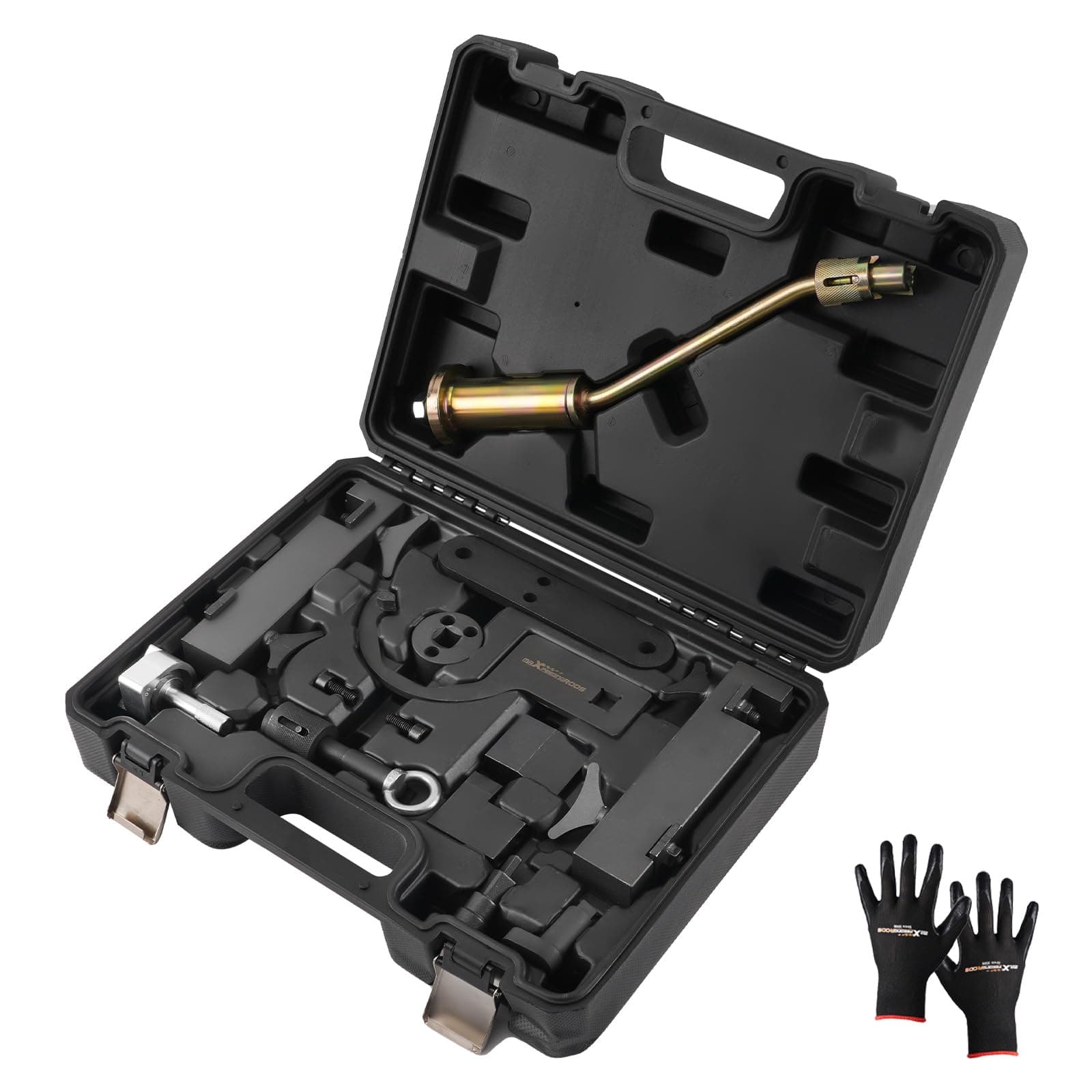 maXpeedingrods Engine Camshaft Alignment Timing Tool Kit for Land Rover Range Rover Sport Jaguar Discovry 4/5 V8 5.0 L V6 3.0L, with Fuel Injector Remover Installer Tool, 13 Pcs