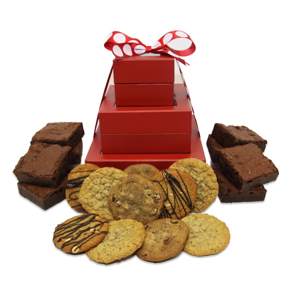 Triolo's Bakery Cookie and Brownie Gift Tower