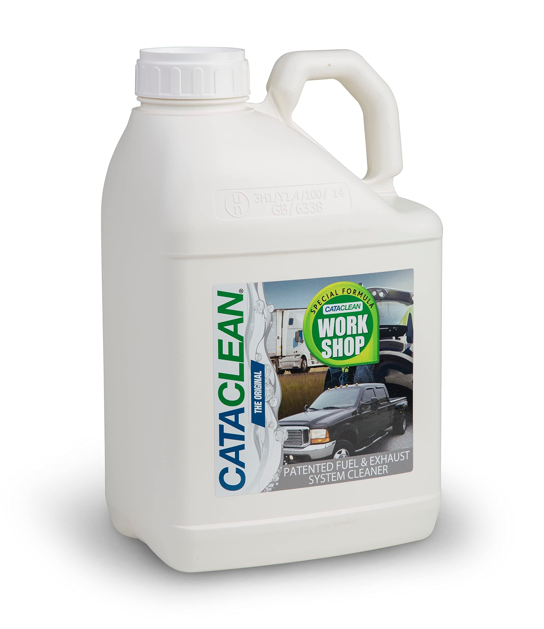 Cataclean Fuel & Exhaust System Cleaner – Pass Emissions Tests – Clear Check Engine Lights – Restores Catalytic Converters, DPF Filters and Cleans Fuel Systems, 5L (120009CAT)