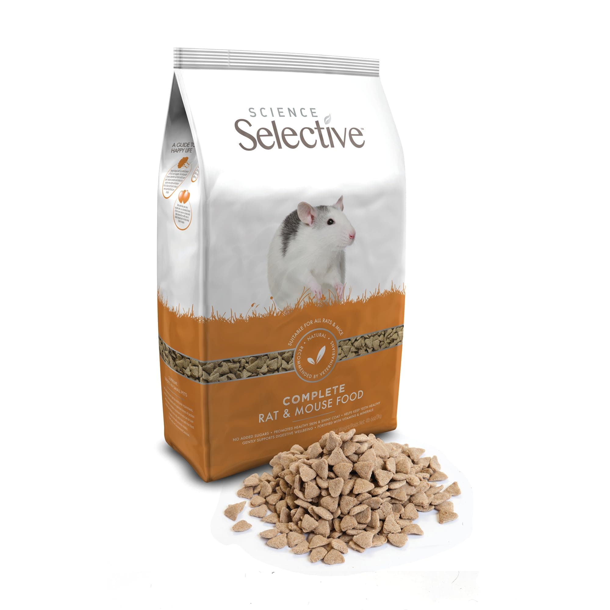 Supreme Petfoods Science Selective Rat Food, 4 Lb 6 Oz