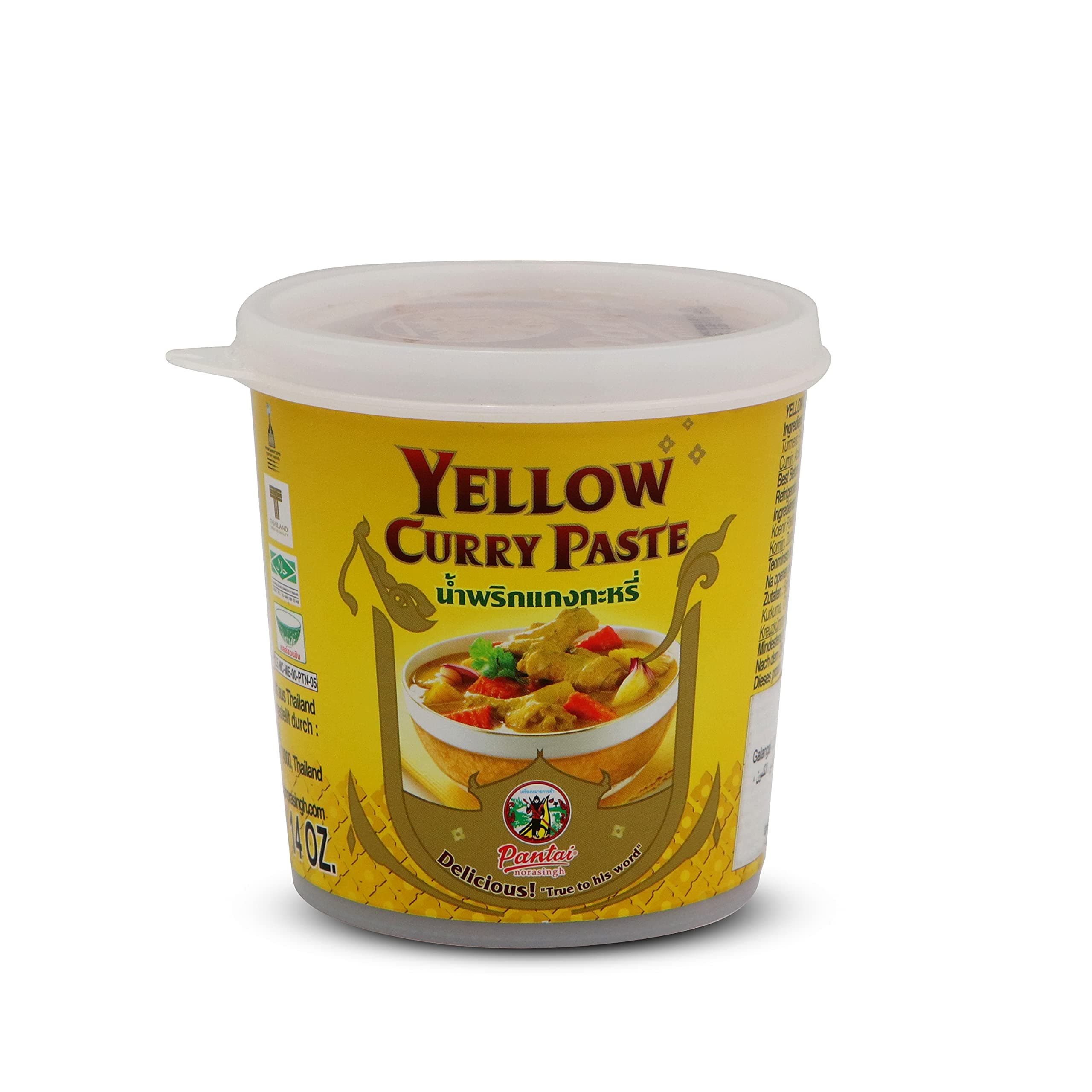 Pantai Yellow Curry Paste, Relatively Mild Thai Curry Influenced by Malay 400G