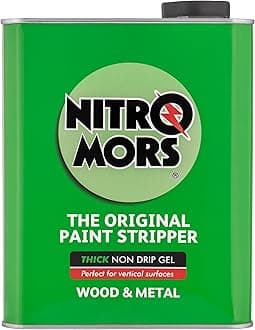 Nitromors Original Paint Stripper, Varnish & Lacquer Remover, for Wood, Metal & Concrete, 2 L