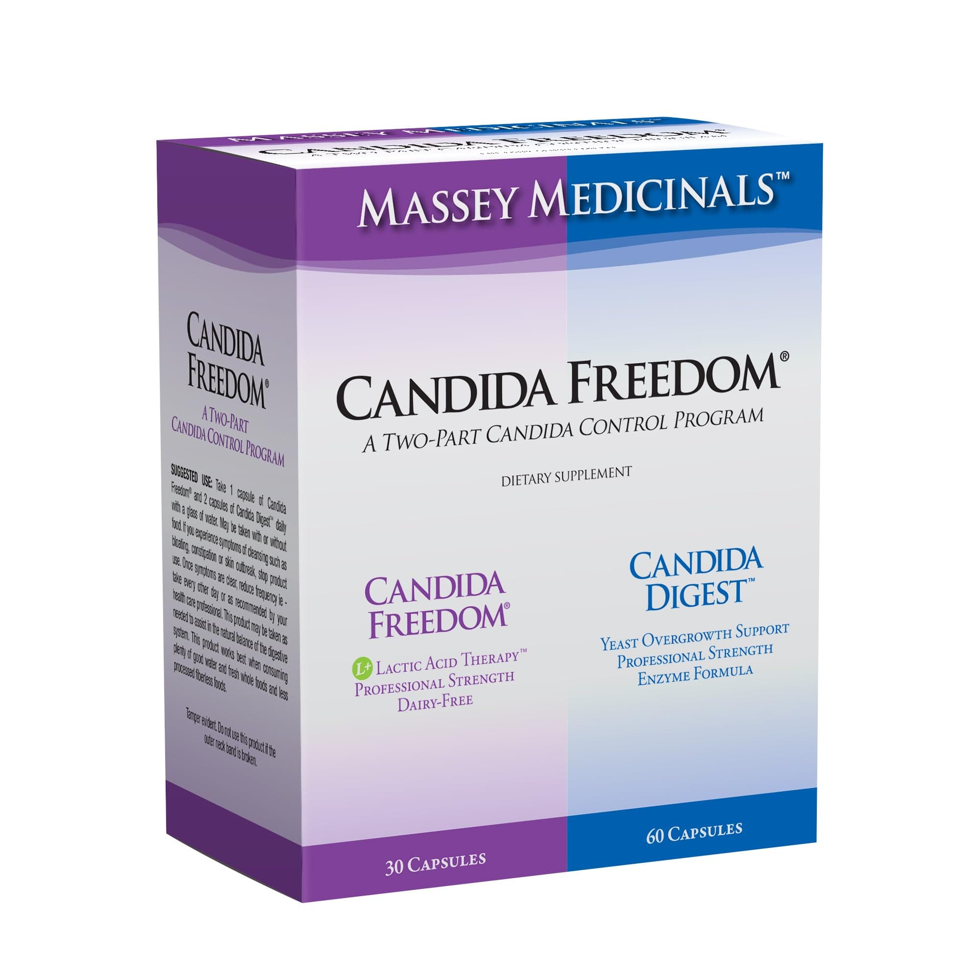 Massey Medicinal - CF Two Part Control Program Probiotic Formula Plus Digestive Enzyme Support