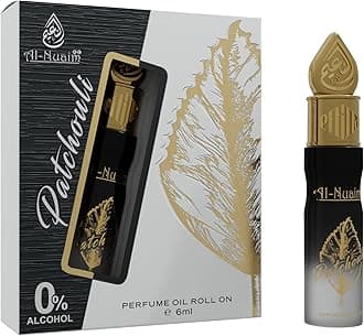 Al-Nuaim Attar Roll On for Men & Women - 6ml (Pack of 1-6ml, Patchouli)