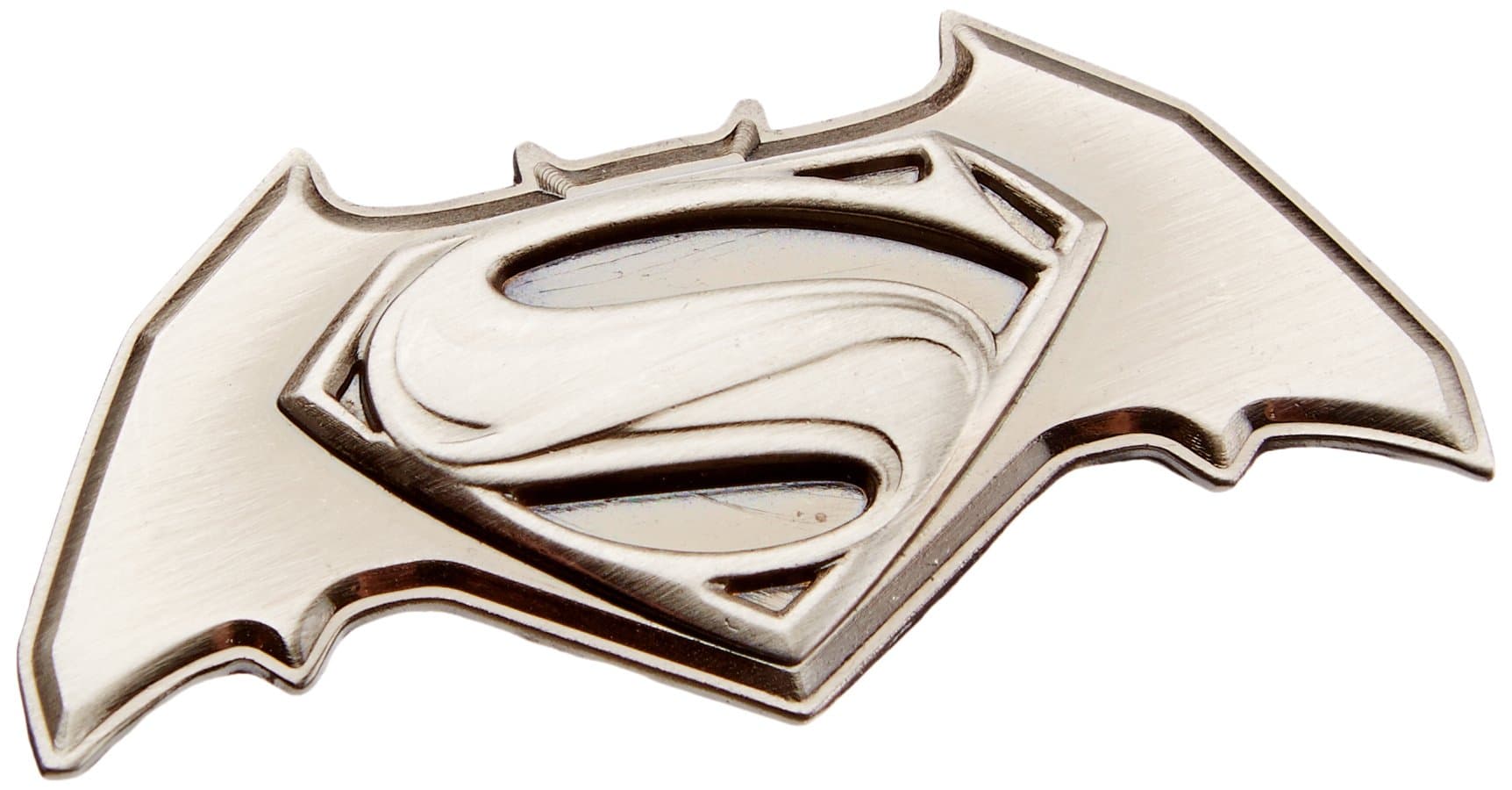 Batman vs Superman Deluxe Pewter Lapel Pin
