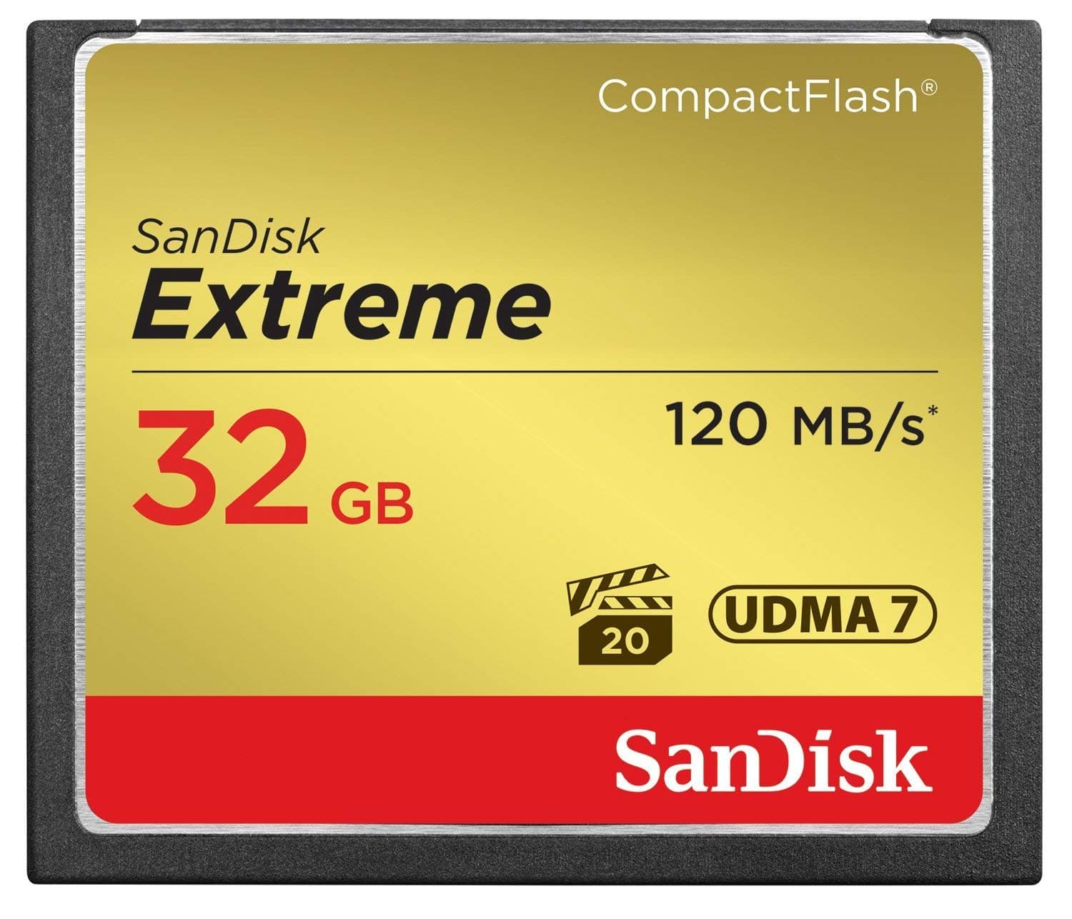 SanDisk Extreme CompactFlash Card, 32GB
