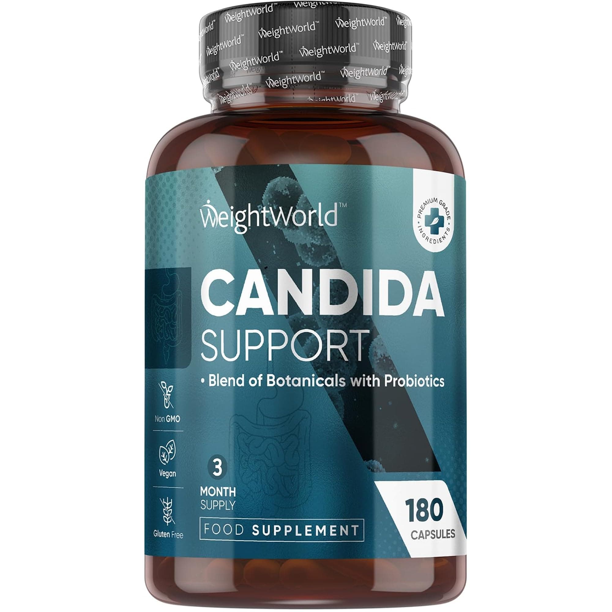 WeightWorld Candida Support 180 Capsules