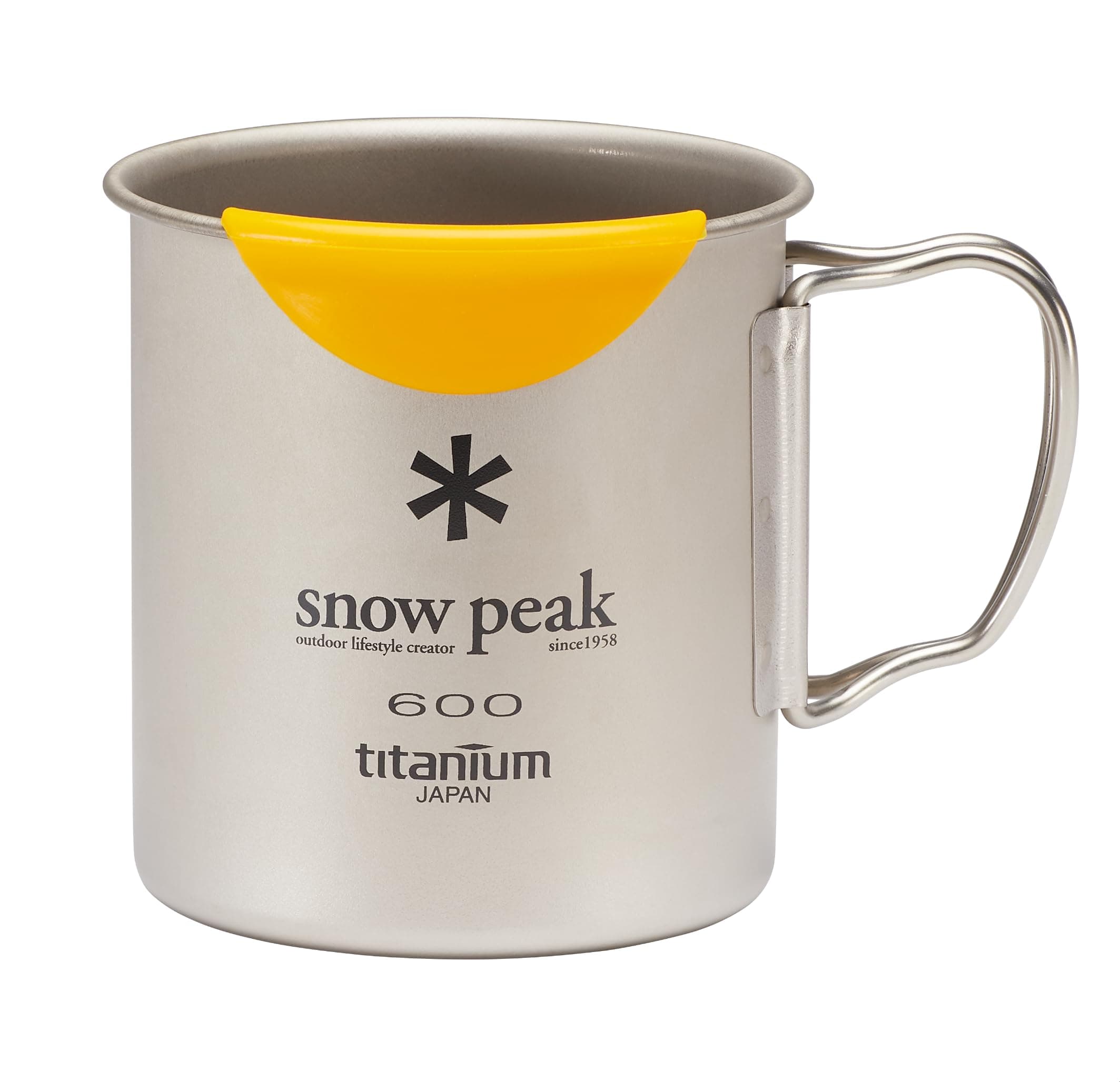 Lightweight Single Wall Titanium Backpacking, Camping Mug