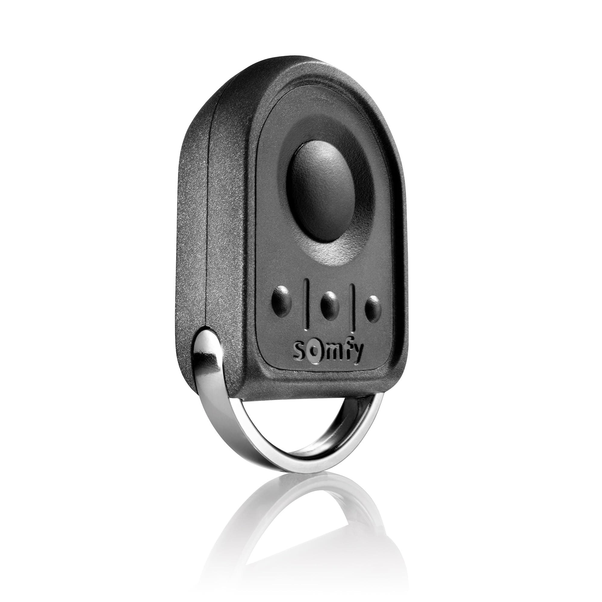 1870880 Keygo io Remote Control for Controlling up to 4 Garage Door Motors or Io Gate Operators, Black