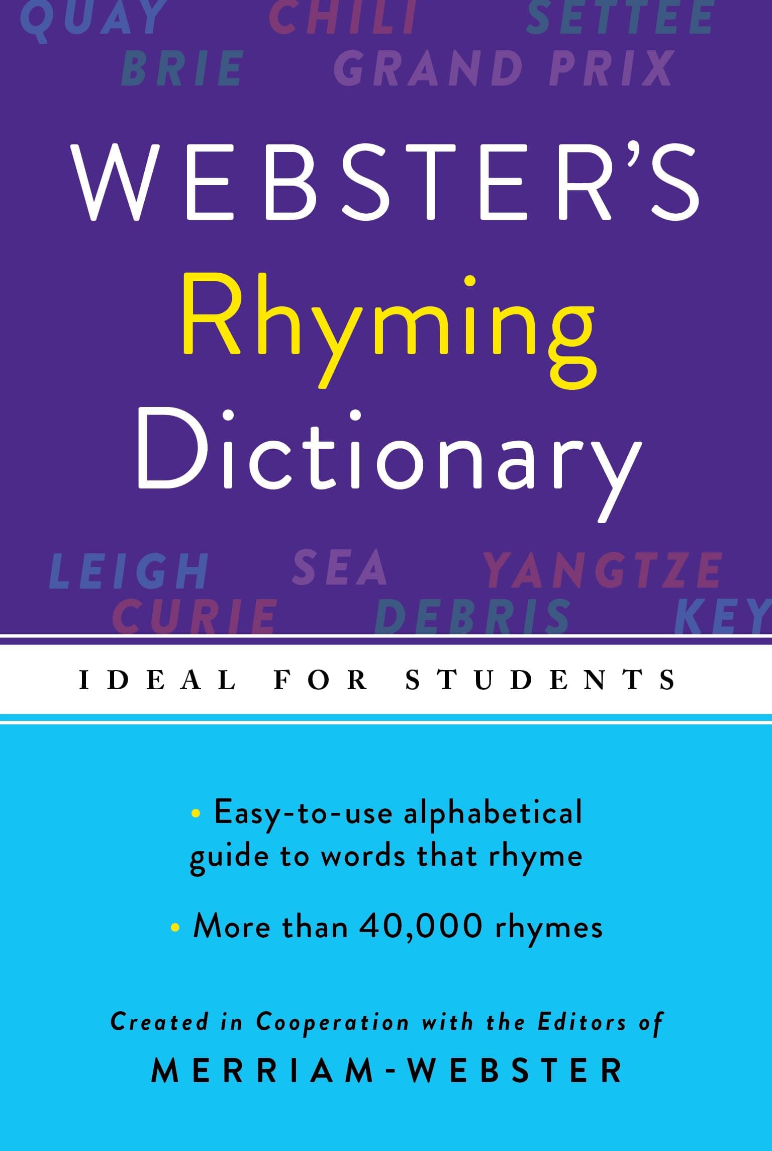 Webster's Rhyming Dictionary, Newest Edition