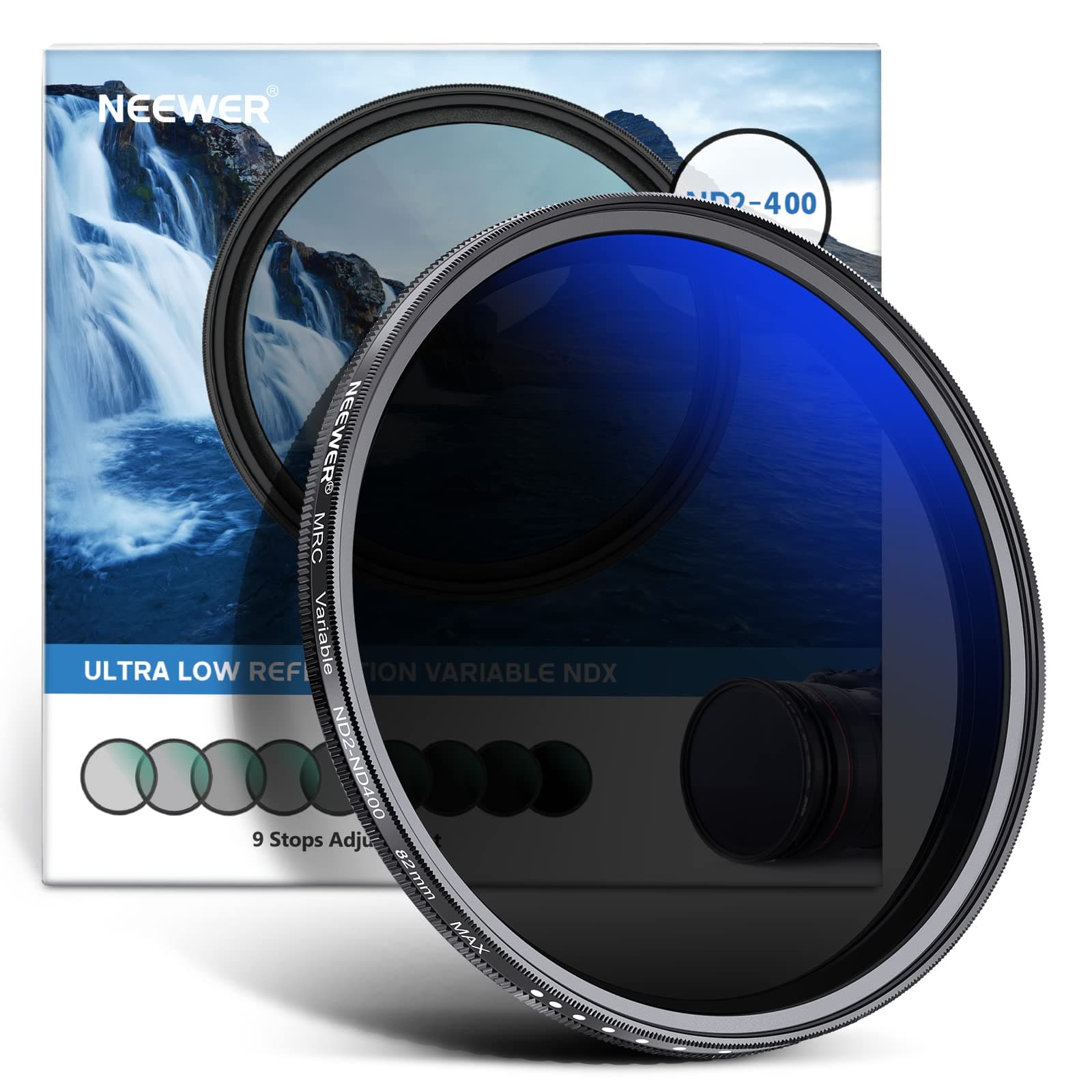 82mm MRC Variable ND Filter ND2-ND400