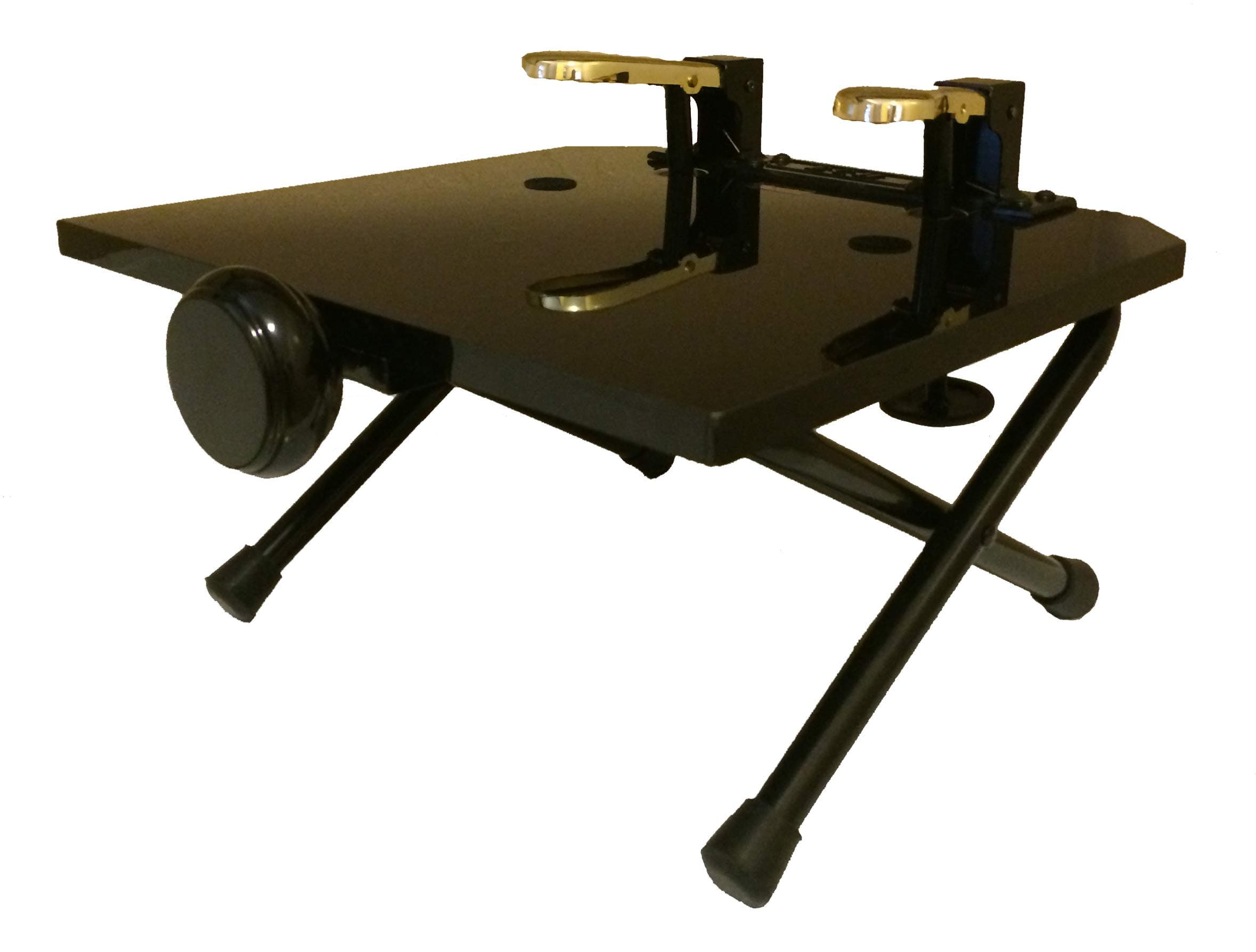 Lightweight Portable Adjustable Piano Pedal Extender Bench