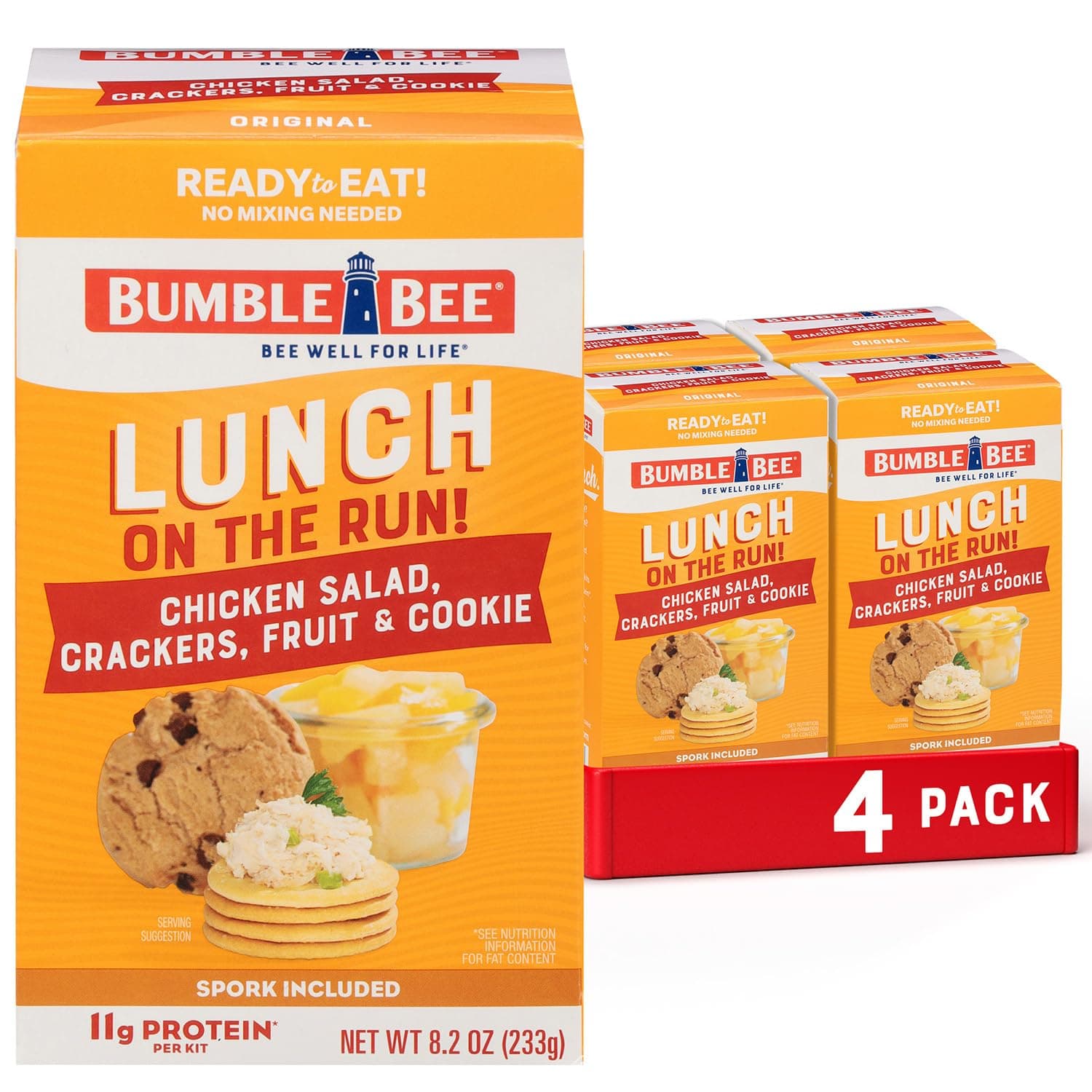 Lunch on The Run Chicken Salad Kit