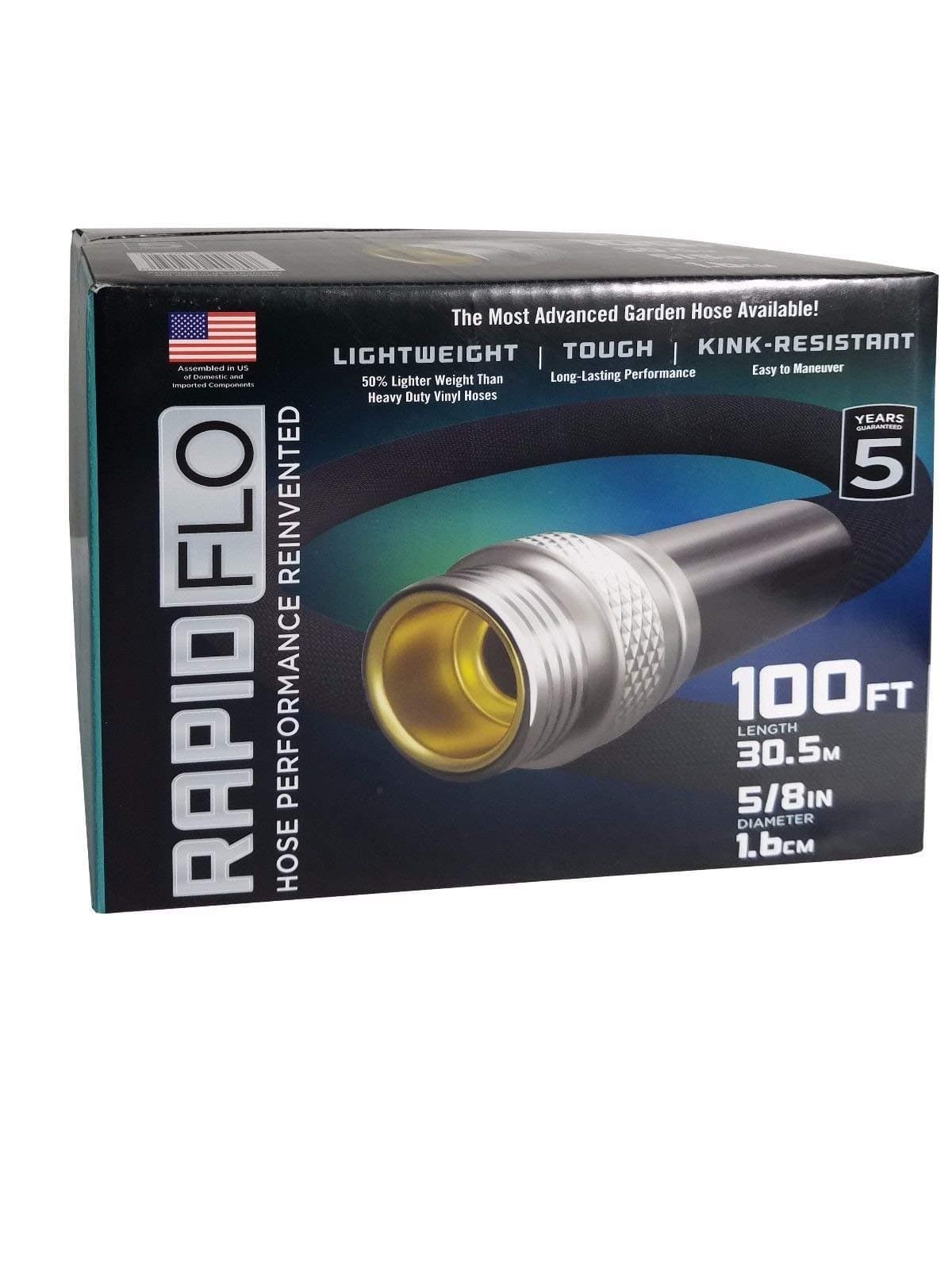 Rapid Flo 5/8 in. x 100 ft. Compact Garden Hose