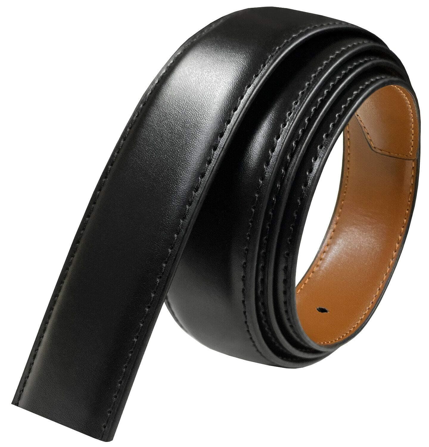 Belts.comReversible Belt Strap Replacement Genuine Leather Dress Belt Strap, 1-1/8", 1-1/4", 1-3/8" Wide