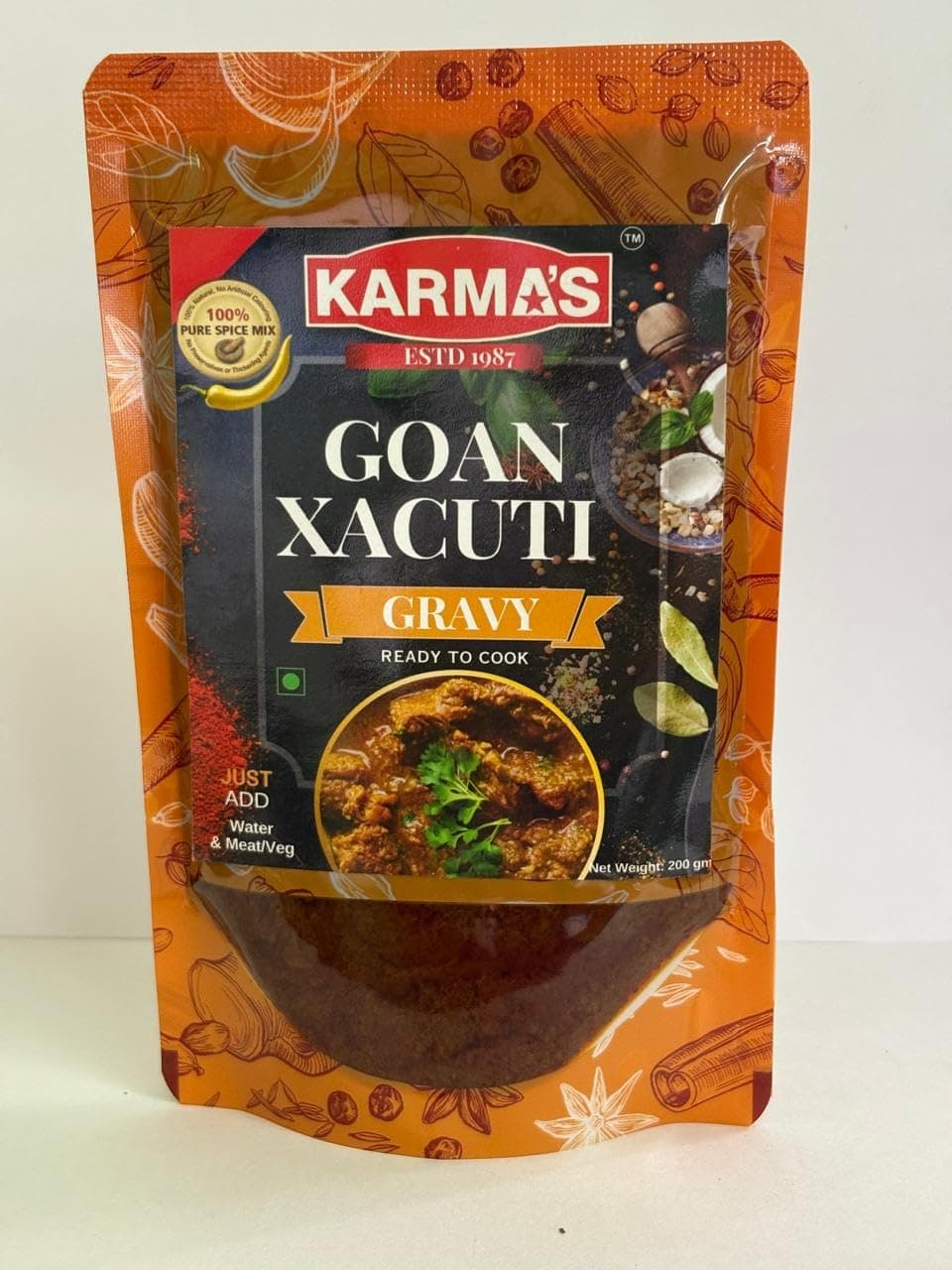 Goan Xacuti Gravy 200 grms (pack Of2)