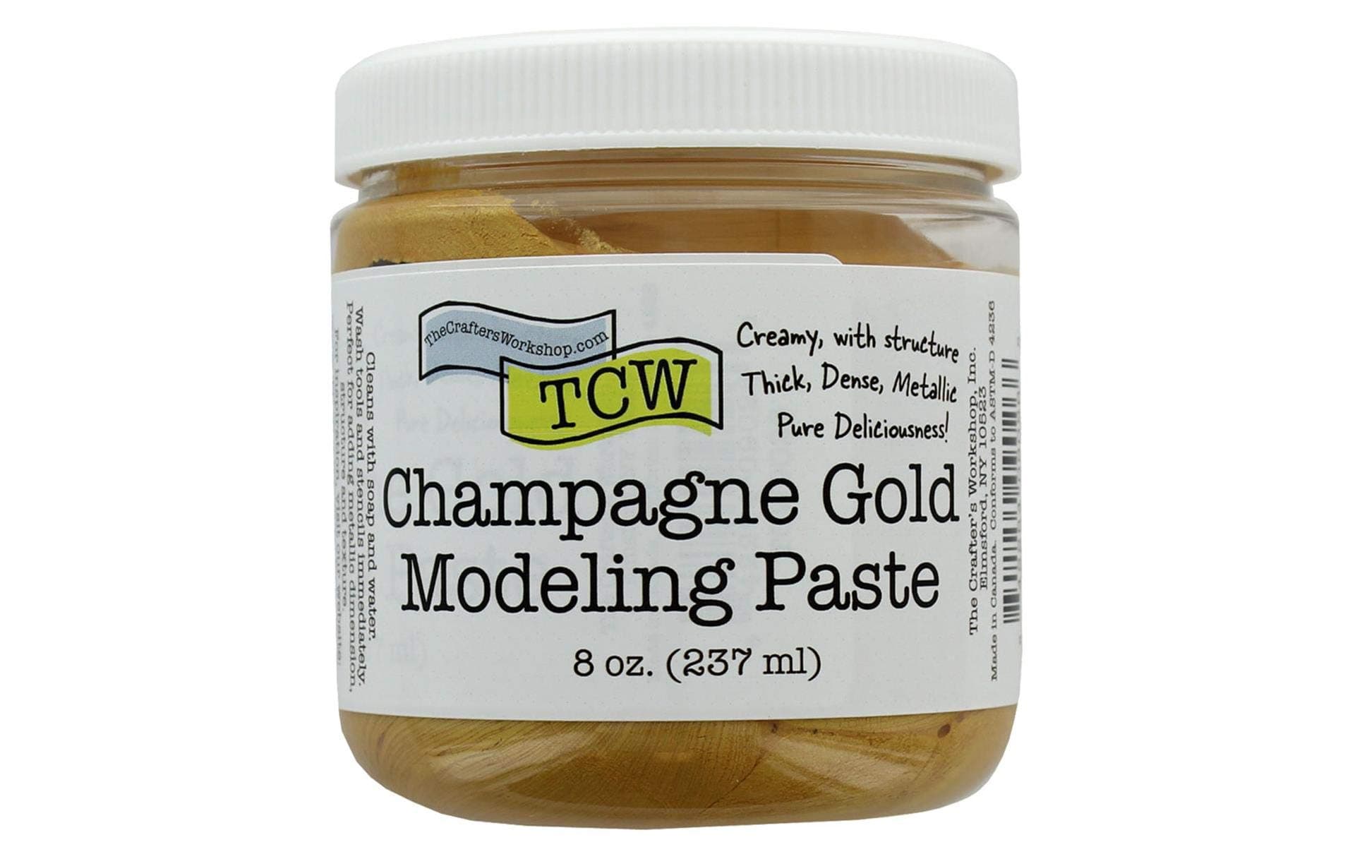 The Crafter's WorkshopModeling Paste 8oz ChampGold