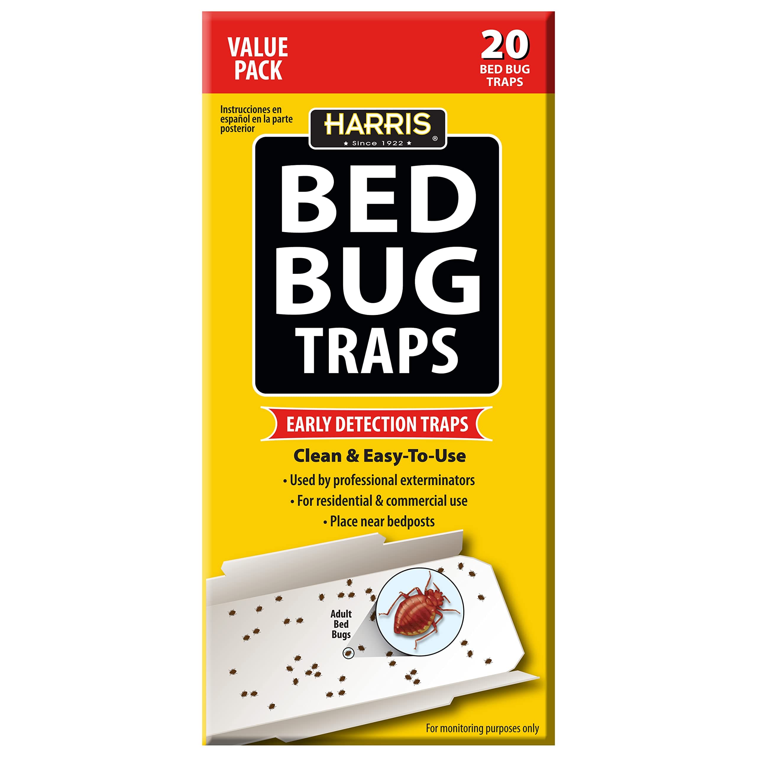 Harris Bed Bug Trap (20/Pack)