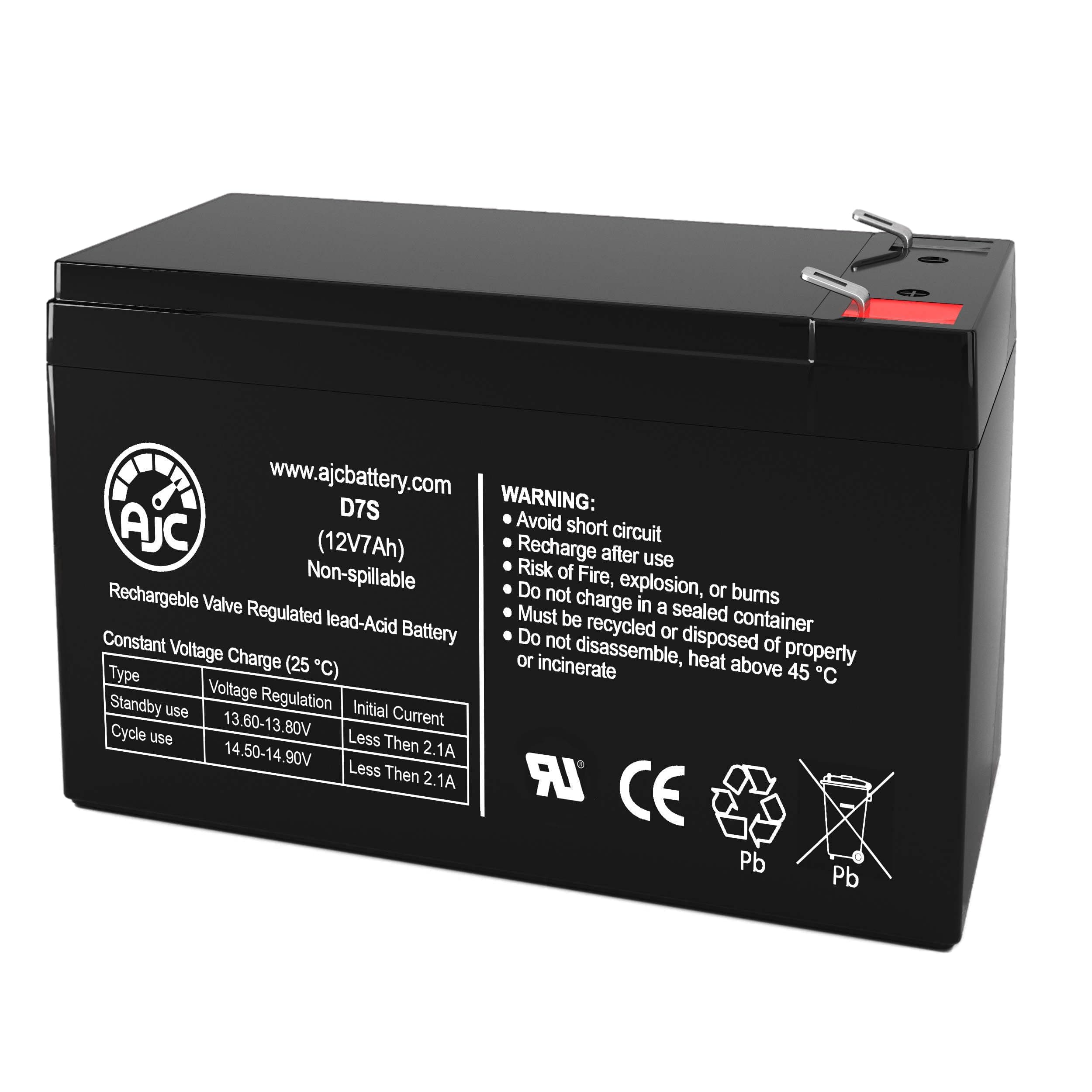 Battery Compatible with APC Back-UPS ES 550 8 Outlet 550VA BE550R 12V 7Ah UPS Battery