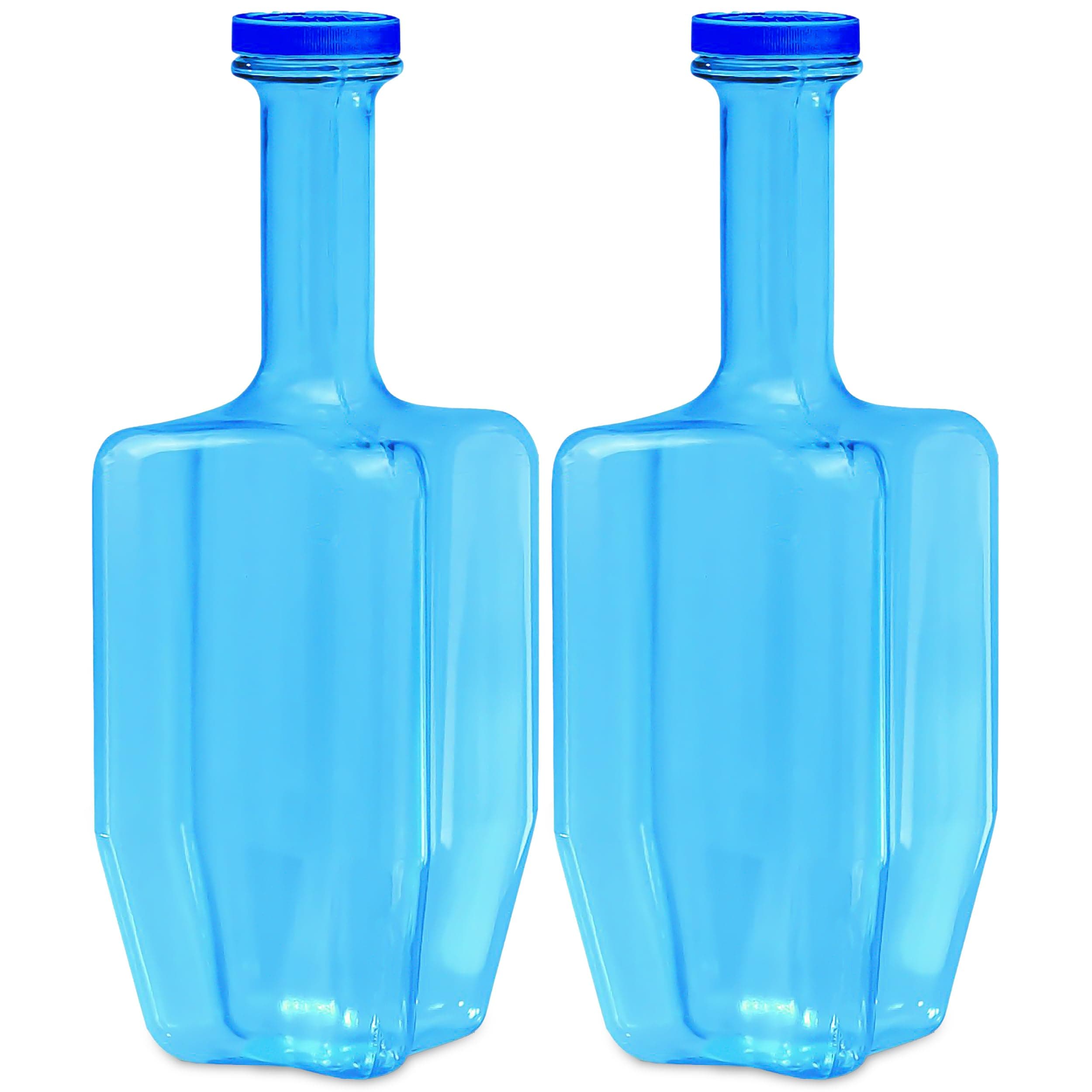 San Jamar Rapi-Kool Cold Paddle Chill Utensil for Chilling Soups and Hot Liquids In Restaurants and Kitchens, Plastic, 64 Ounces, Blue, (Set of 2)