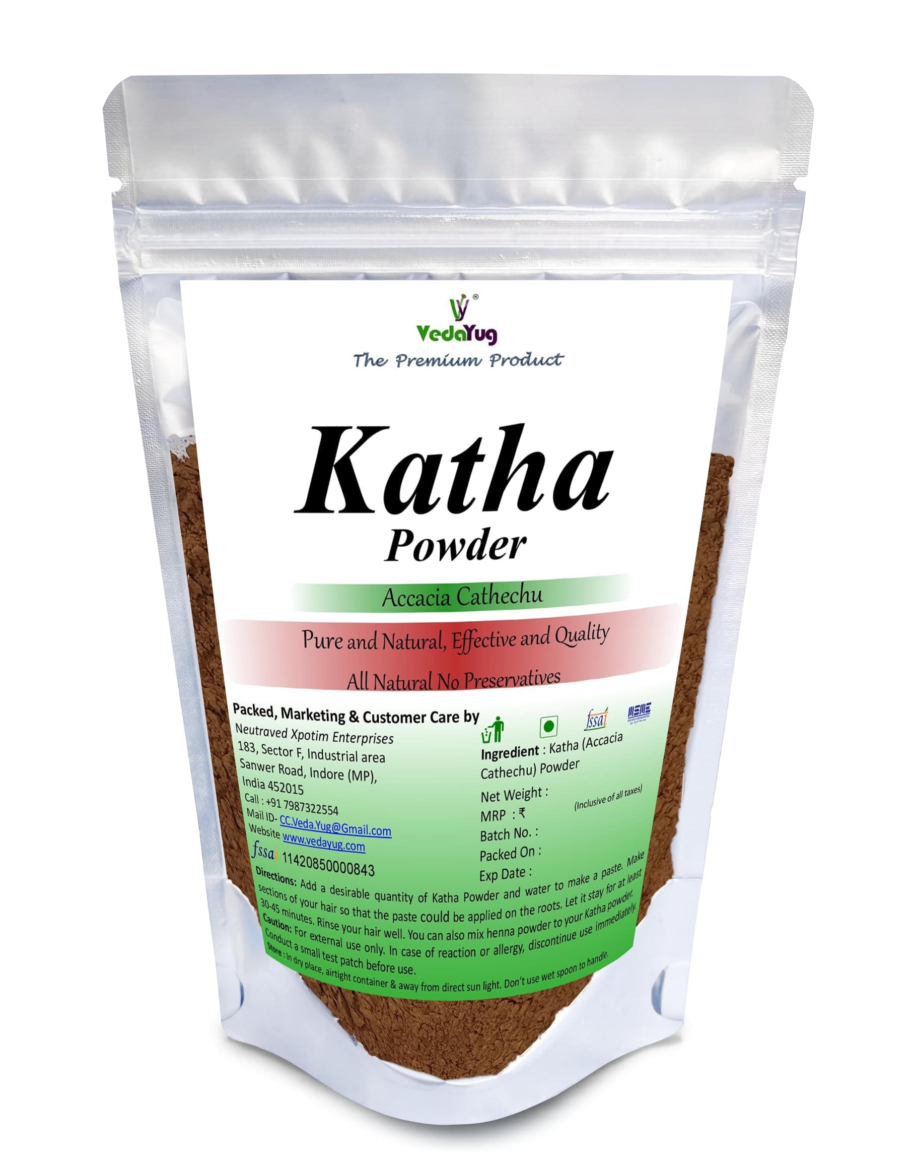 Katha Powder 100% Pure (100 Gram)