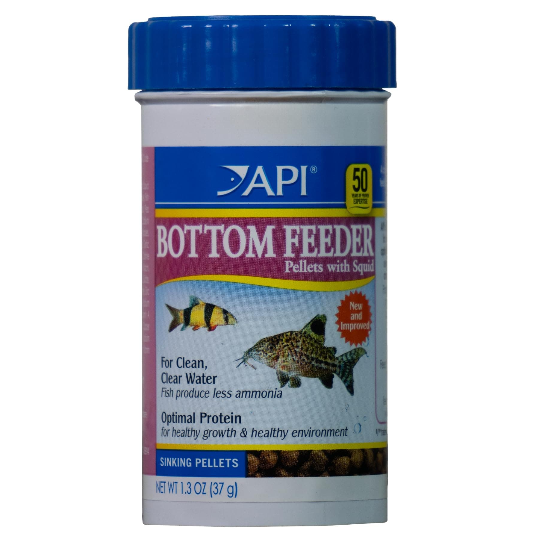 Api Bottom Feeder Pellets With Shrimp, 1.05 Oz