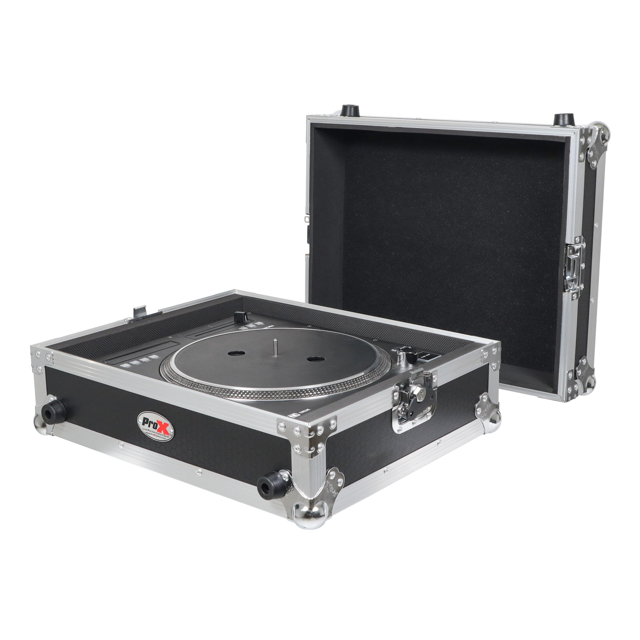 ProX T-TT Flight Case for Turntable - Universal W-Foam Kit