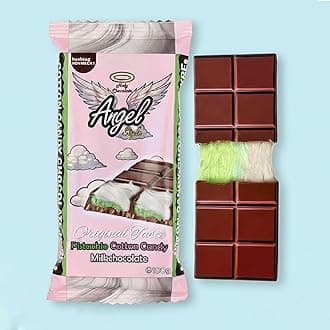 BML 100gram Angel Dubai Hair Cotton Candy Angel Dubai Hair Chocolate Perfect Dubai Chocolate Gift for Birthday Anniversary Party & Any Special Occasion Milk Chocolate... (Pack of 1 (100g))