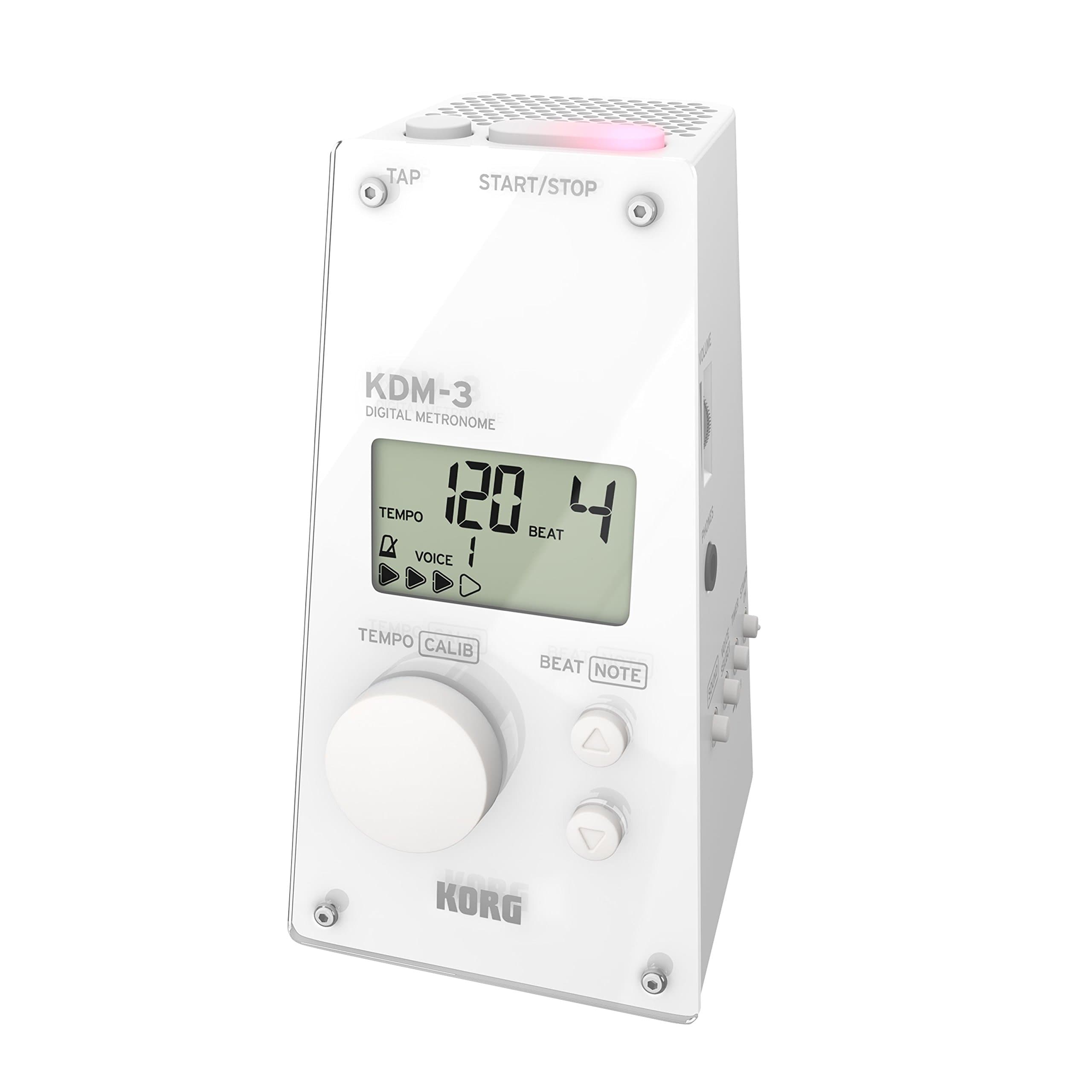 KDM3WH Digital Metronome - White