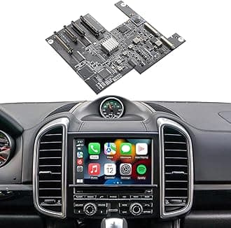 ISUDAR Gen 3 PCM 3.1 Wireless Carplay & Android Auto Module for Porsche Panamera Cayenne Macan Cayman Boxster 911 718 Support Reverse Camera Parking Sensor Mirror Link Steering Wheel Control