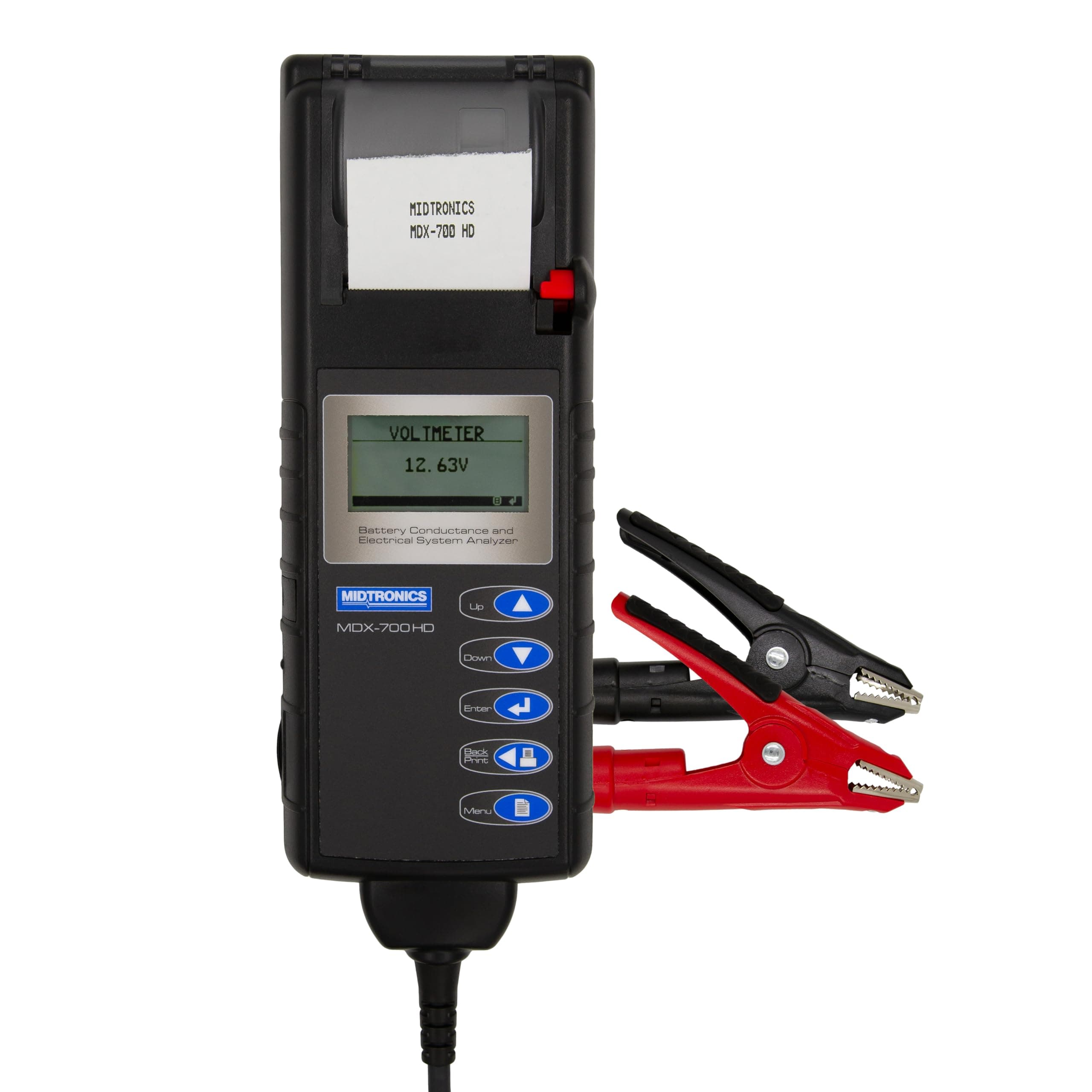 6V & 12V Heavy-Duty Battery & Electrical System Analyzer w/Printer-MDX 700P HD - Heavy-Pack Testing for 12V to 24V Fleet Applications