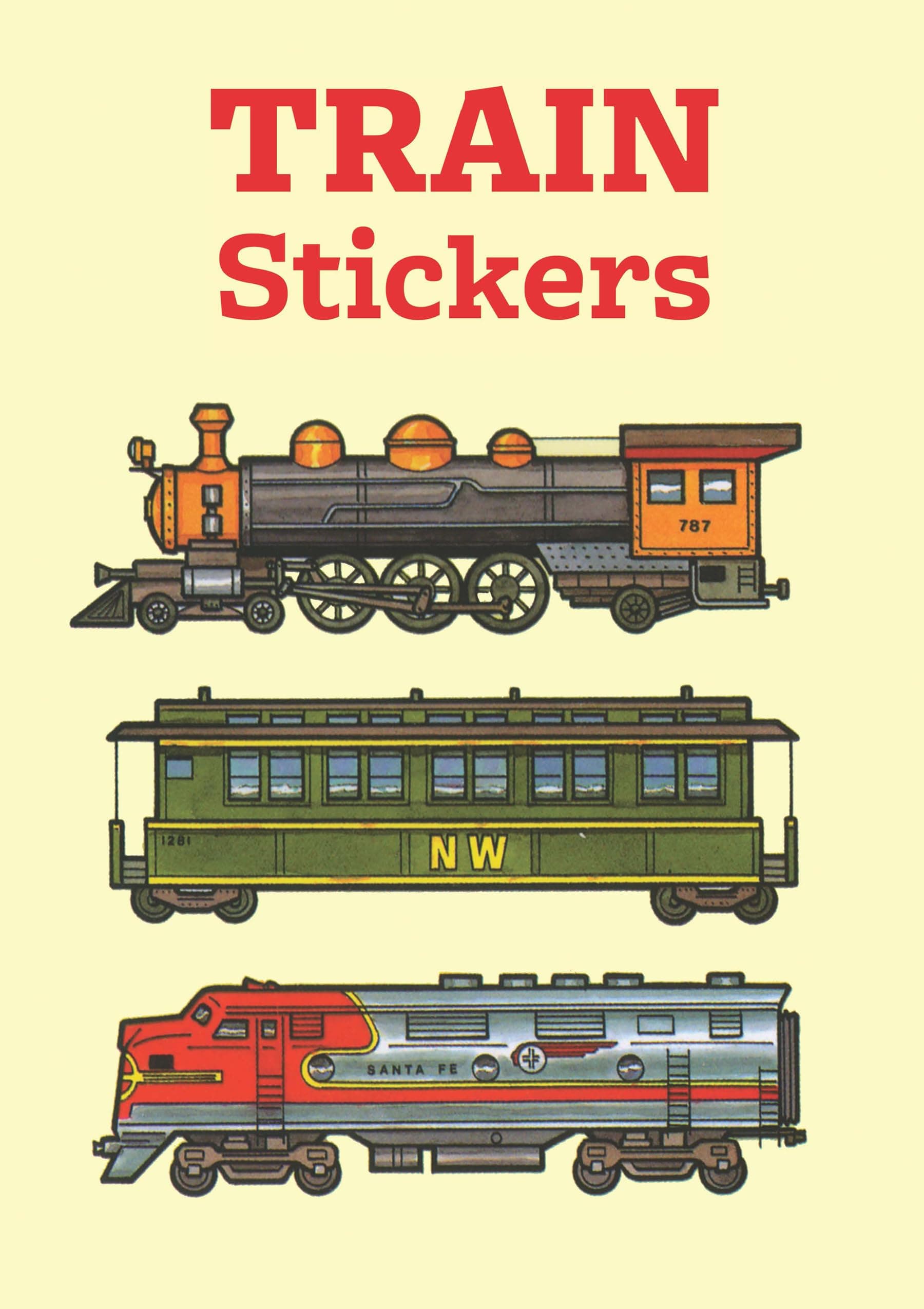 Train Stickers (Dover Little Activity Books: Travel)