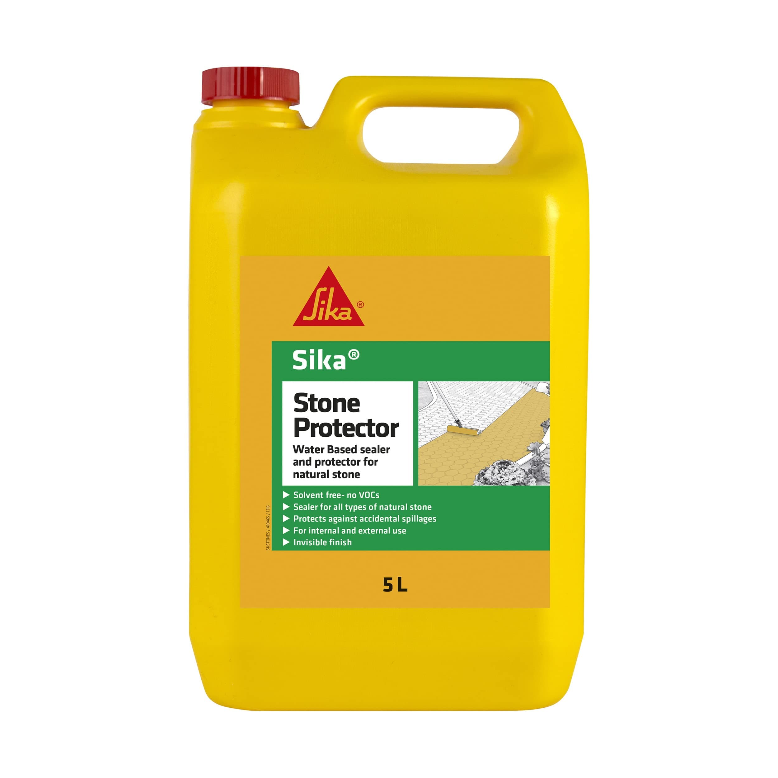 Sika Natural Stone Protector | Water Based Sealer, Protects Against Accidental Spillages - Suitable for All Types of Natural Stones - 5 Litre