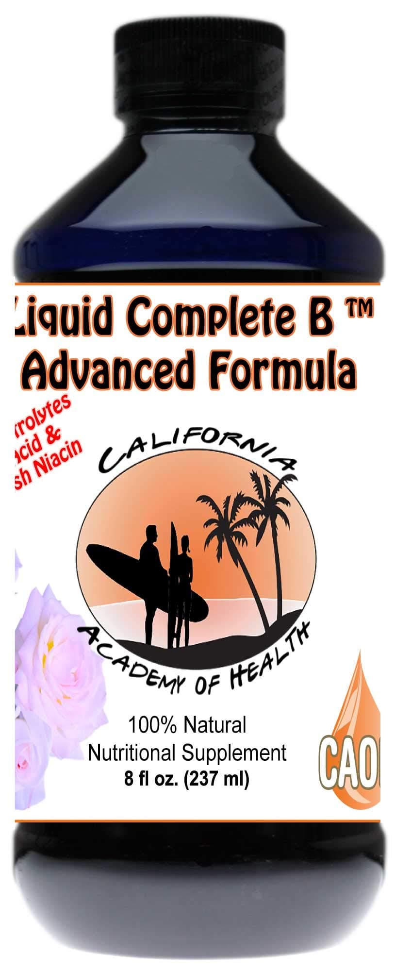 Liquid Vitamin B Complex with Non-Flush niacin - 8 oz from CAOH