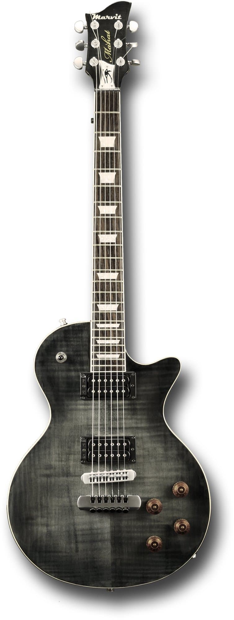 Marvit Mahat-GB-SaCh-SDR Solid Body Guitar - Grey Burst