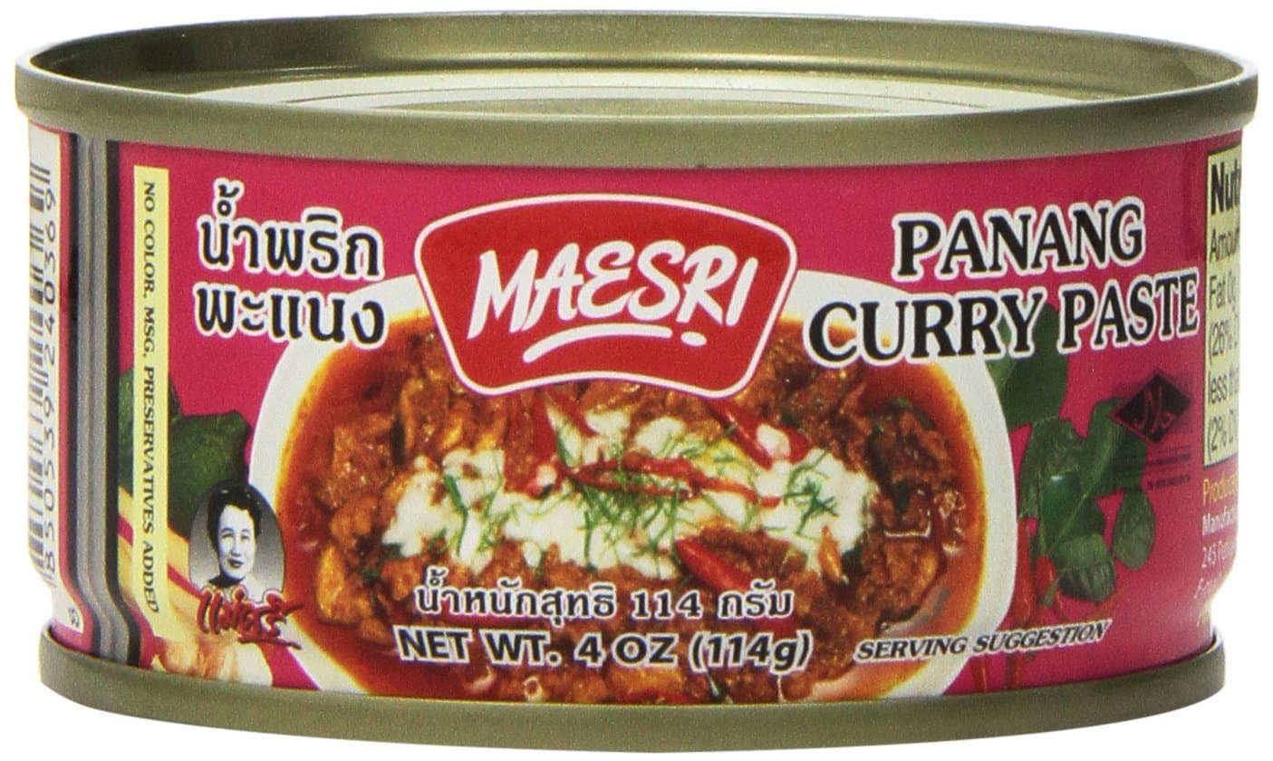 Thai Panang Curry Paste - 4 Oz (Pack of 4)