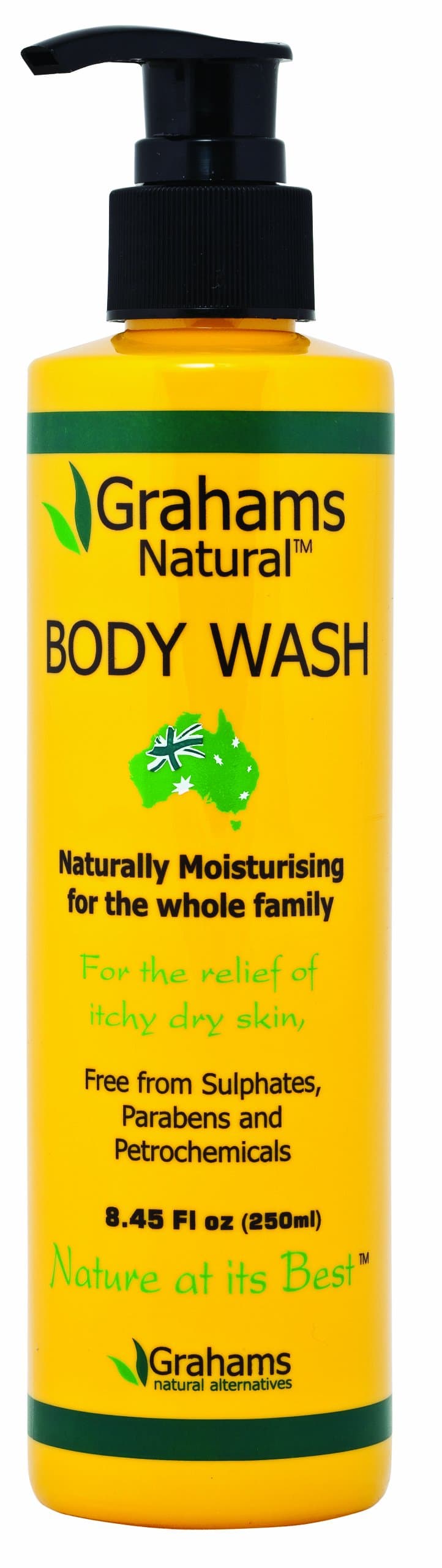 Grahams Natural 250ml Body Wash