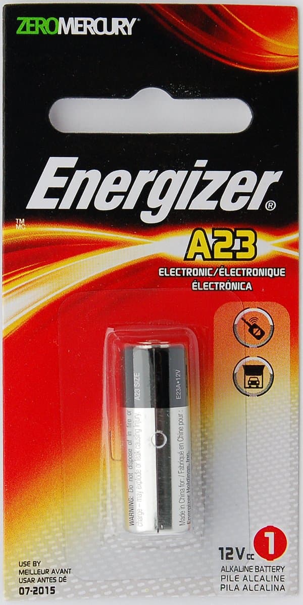A23 12V Alkaline Battery (1 Battery)