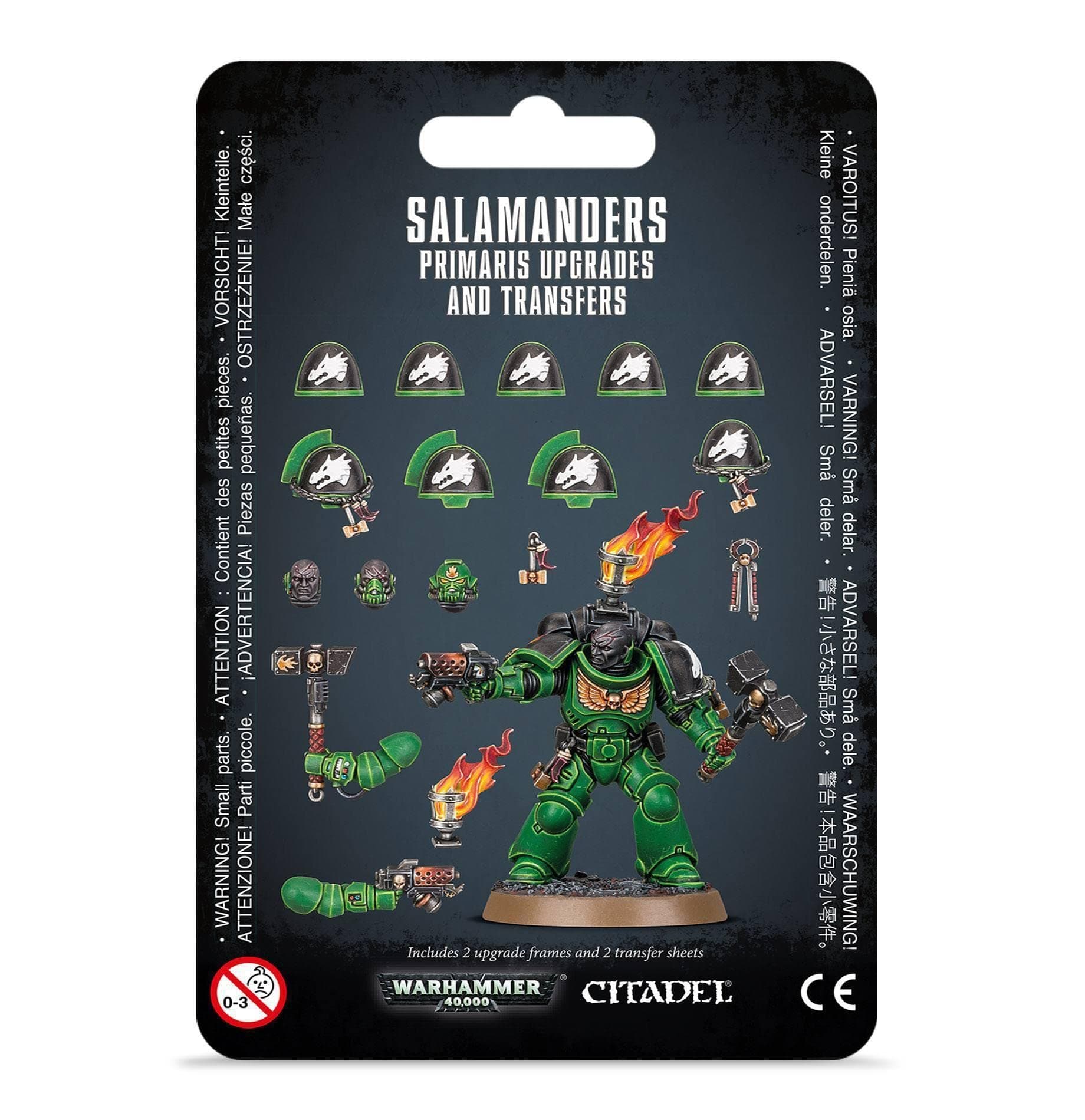 W40K: Salamanders Primaris Upgrades & Transfers