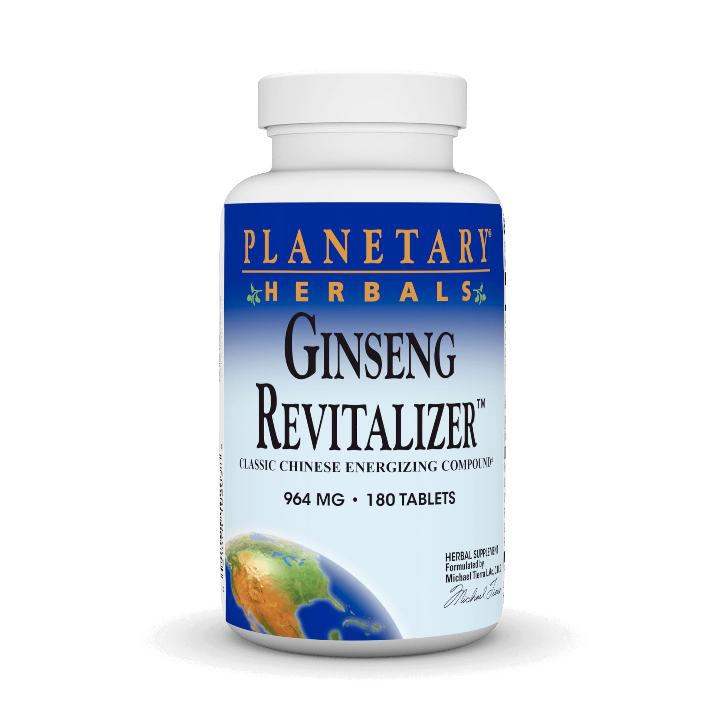 Planetary HerbalsGinseng Revitalizer, 964 mg, Tablets, 180 Tablets