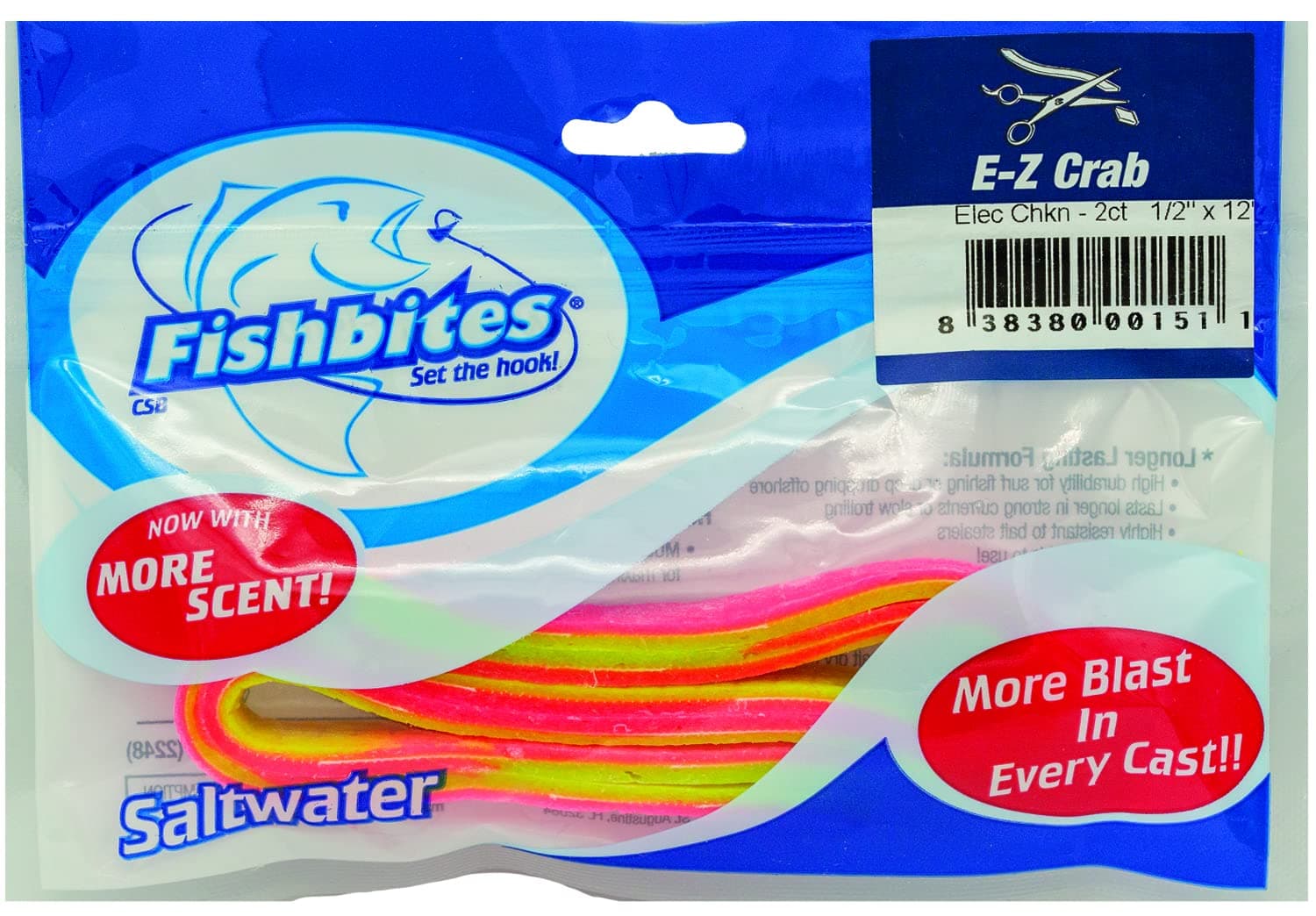 Fishbites E-Z Crab - Longer Lasting