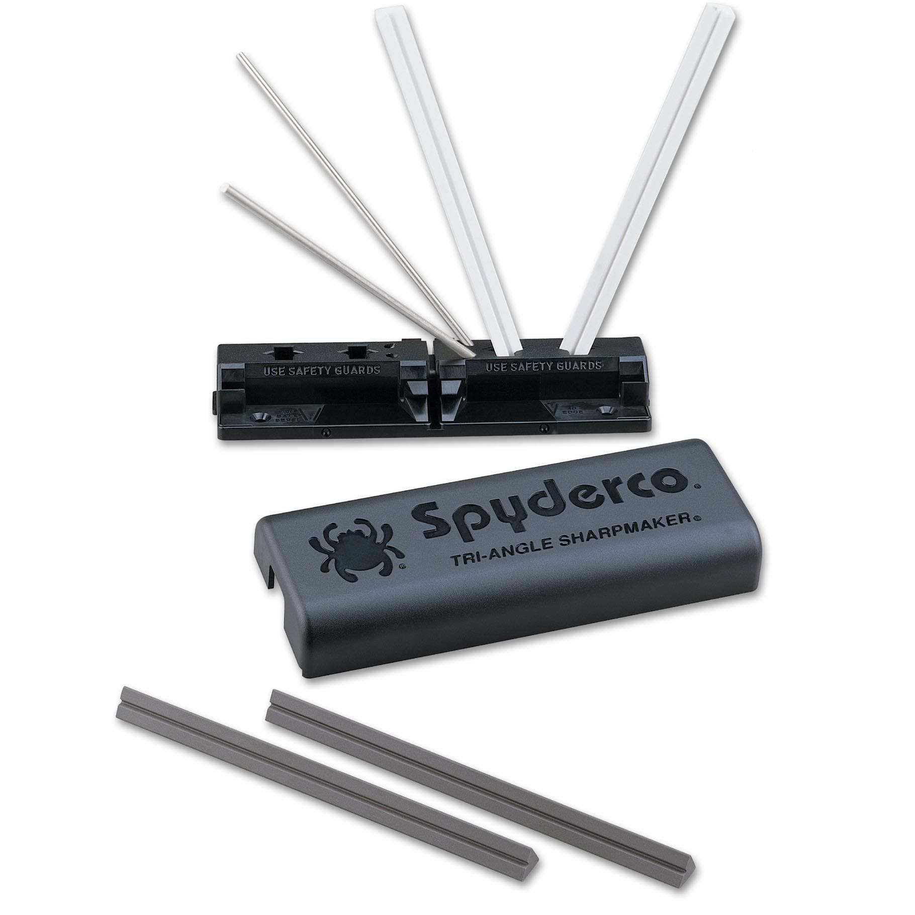 Tri-Angle Premium Sharpmaker Set with DVD and Two Sets of Alumina Ceramic Stones - 204MF OPEN BOX