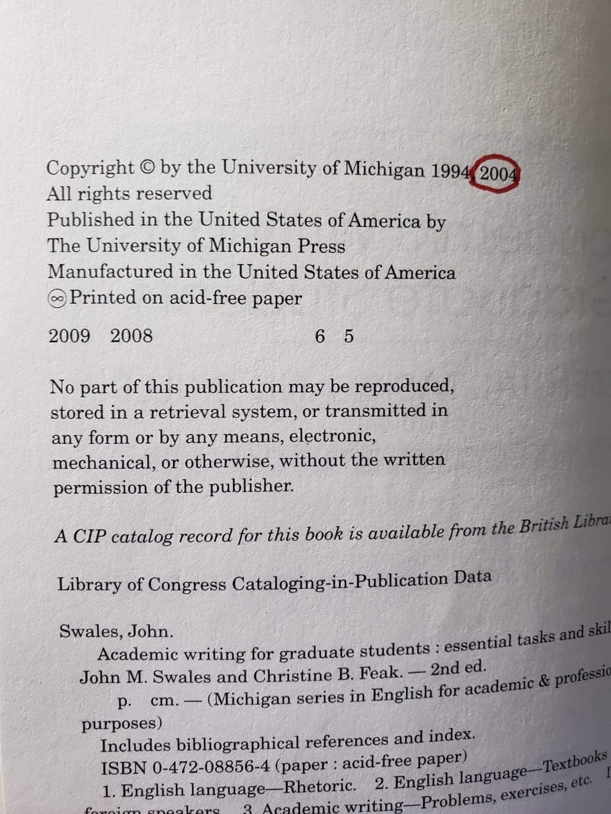 Academic Writing for Graduate Students, Second Edition: Essential Tasks and Skills (Michigan Series In English For Academic & Professional Purposes)