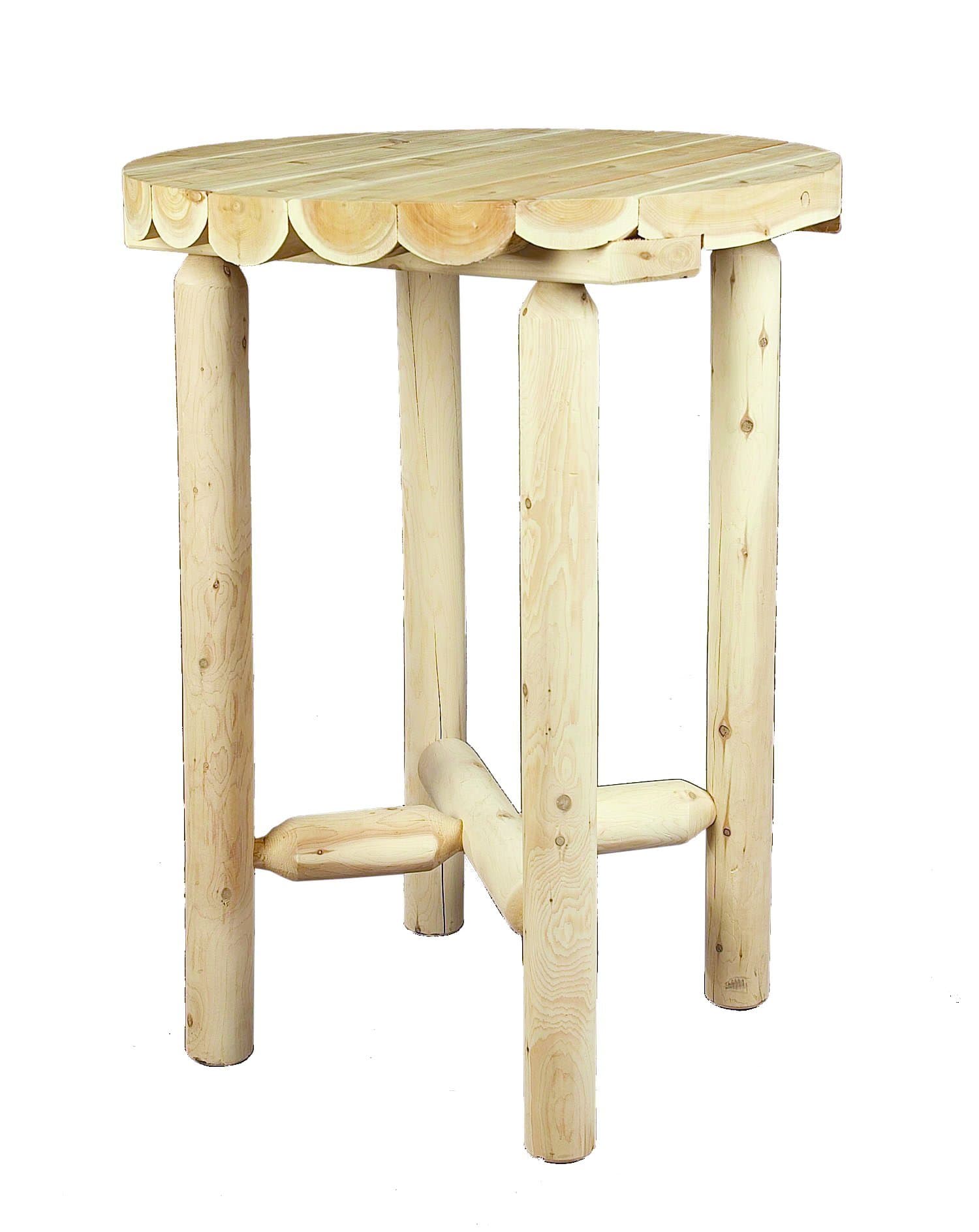 110009C Log Pub Table, 42-Inch